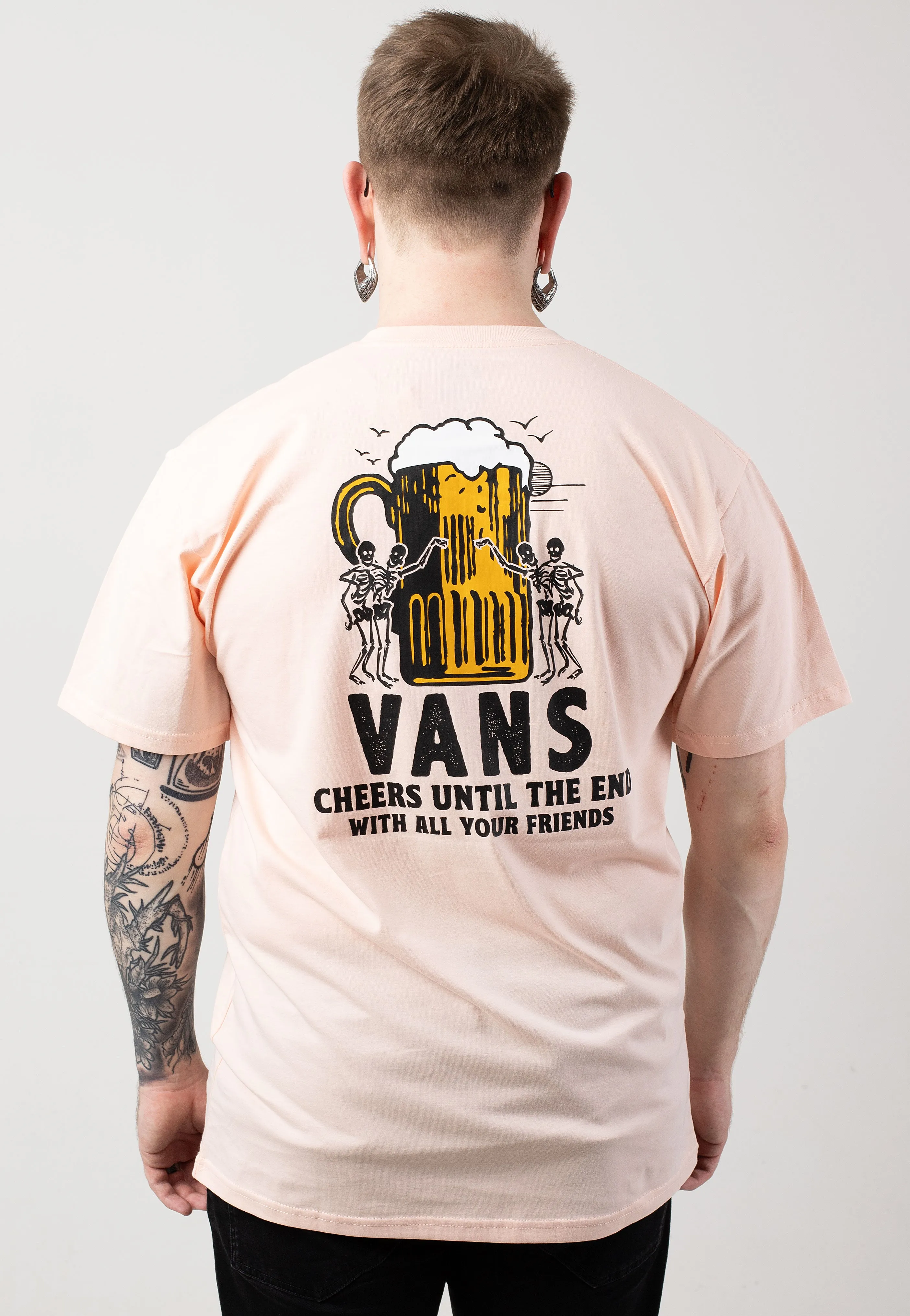 Formal and elegant Vans - Cold One Calling Chintz Rose - T-Shirt