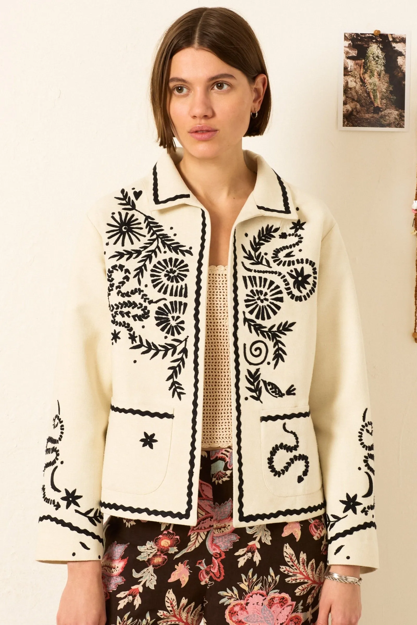 Francis Bone Snake Jacket Long Sleeve