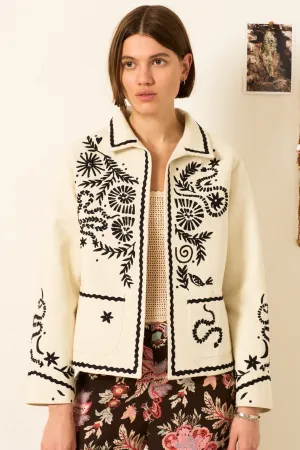 Francis Bone Snake Jacket Long Sleeve