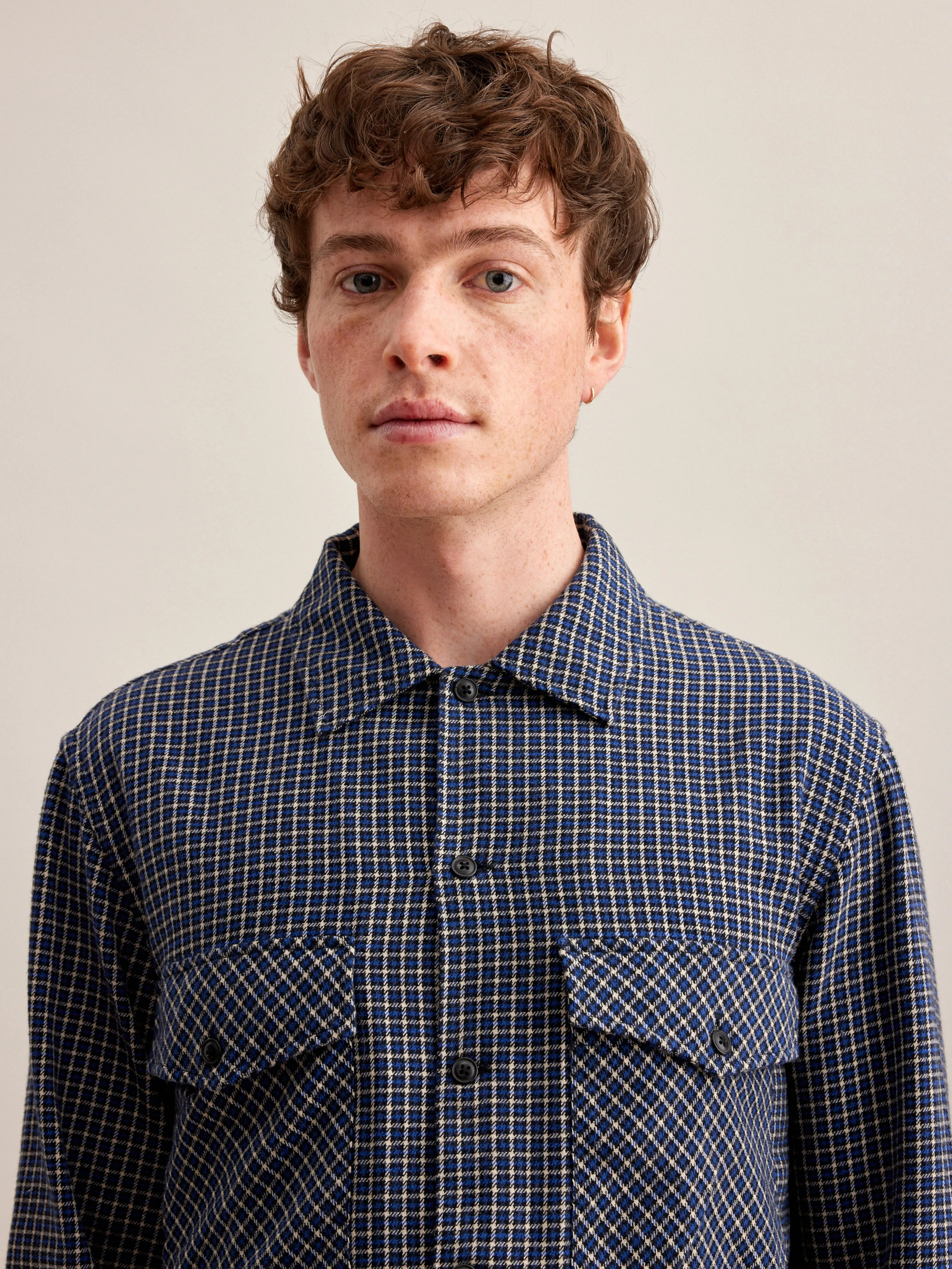 Francis Shirt (232 / M / CHECK A) Holiday Ready