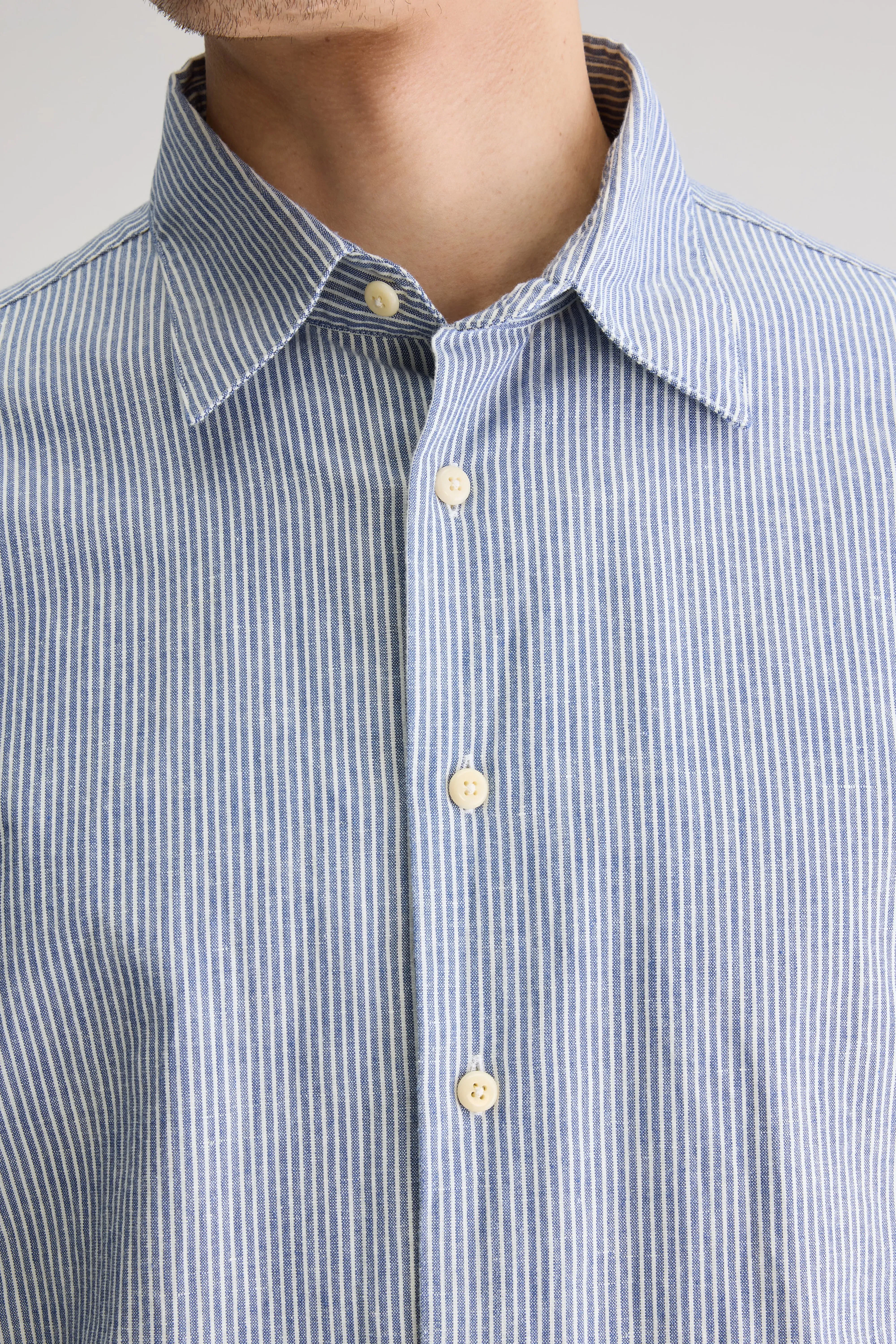 Franklin regular shirt (251 / M / STRIPE A) Floor Length