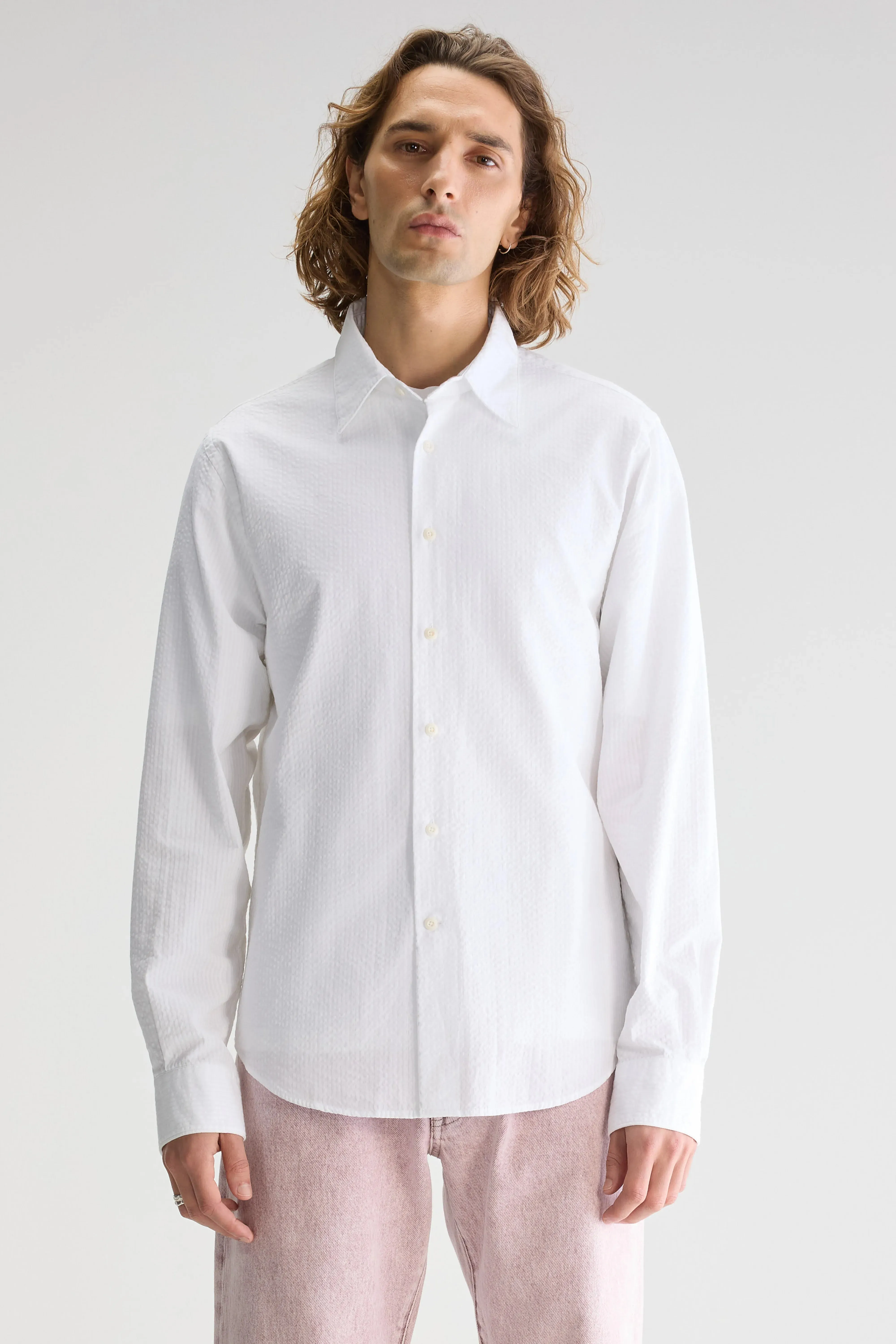 Franklin regular shirt (251 / M / STRIPE A) Retro Glam