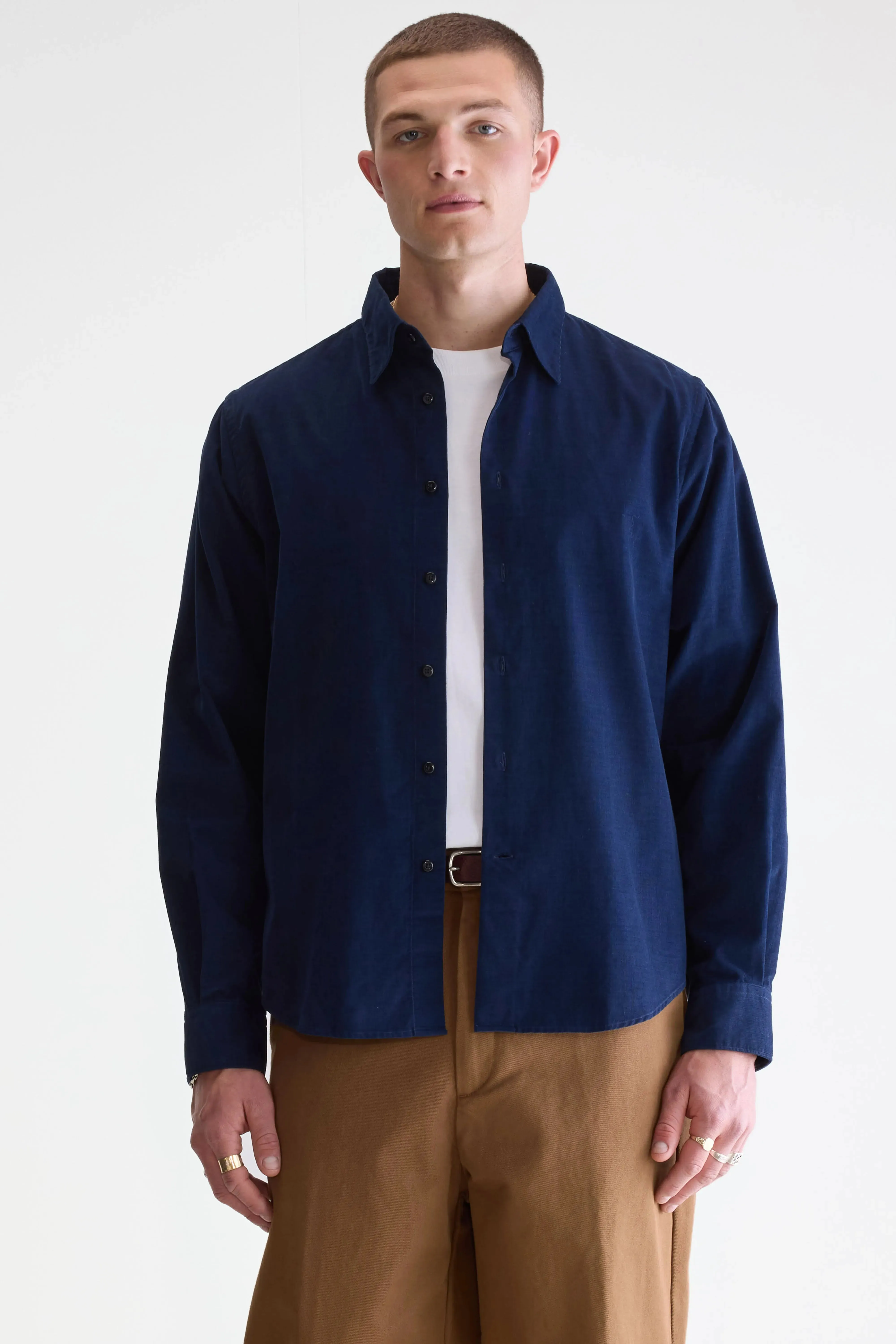 Franklin regular shirt (252 / M / REGAL BLUE) Daily Favorite