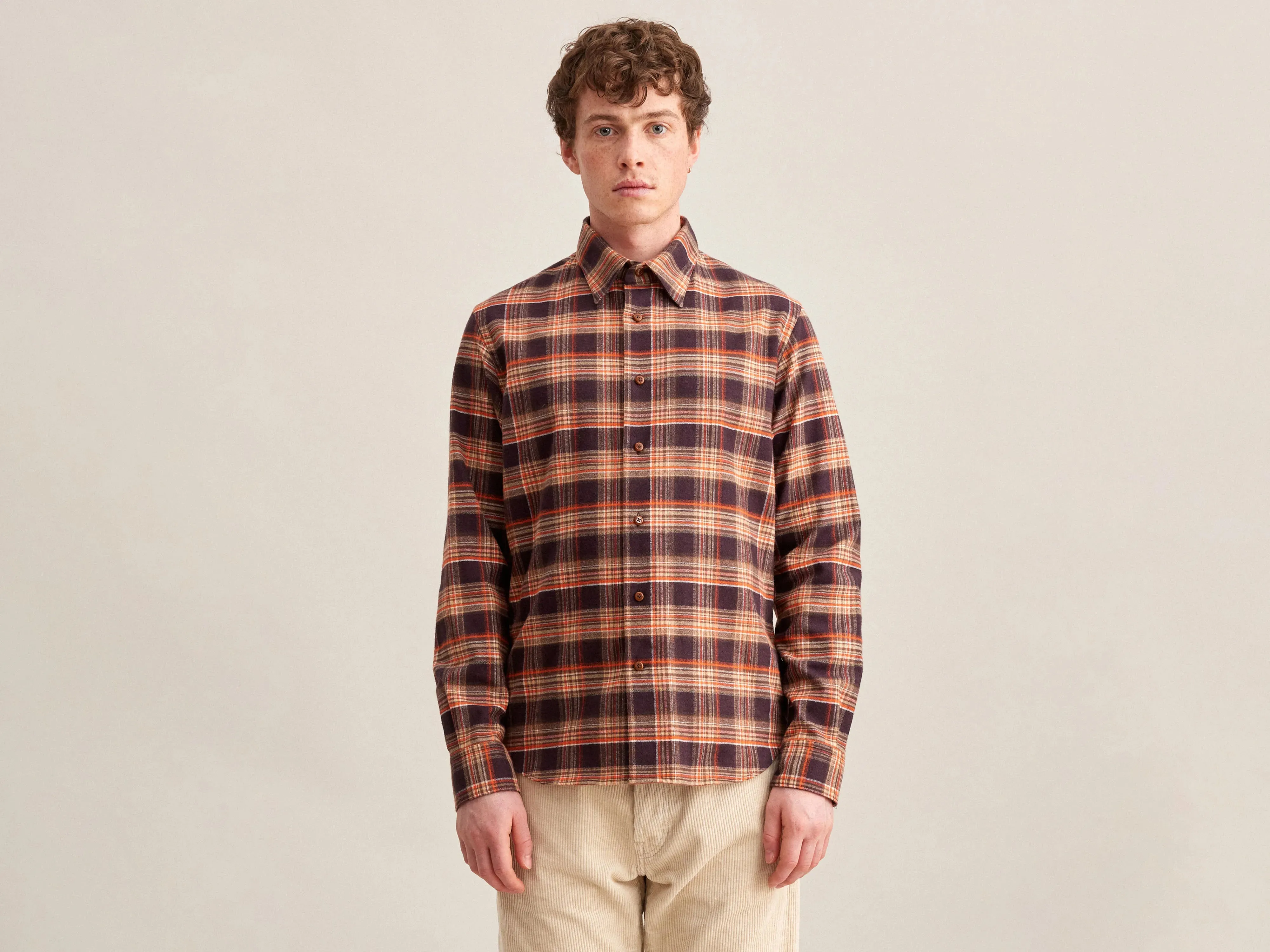 Sleek Styling Outfit Moodset Franklin Shirt (232 / M / CHECK A)