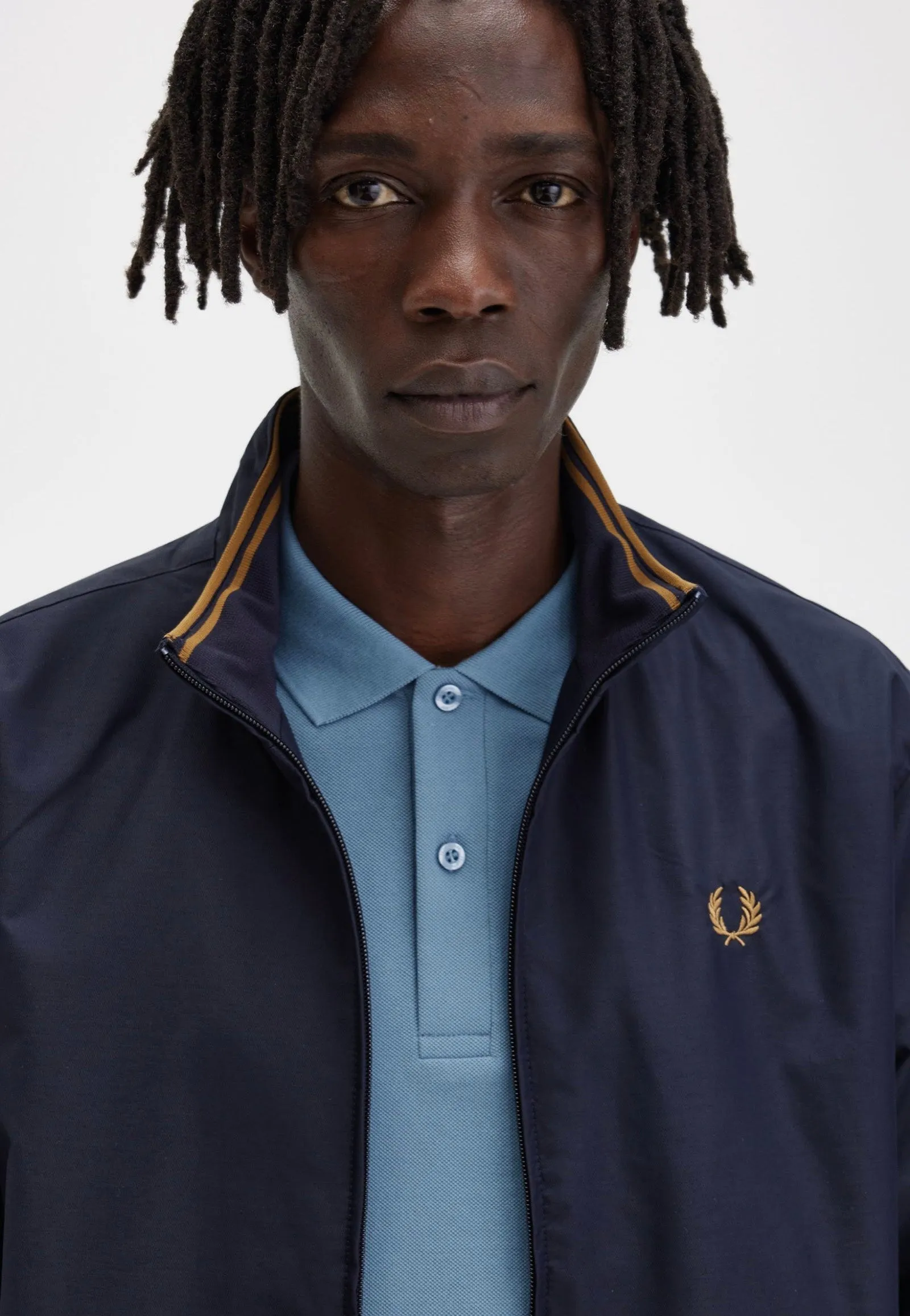 Fred Perry - Brentham Navy - Jacket Lightweight Jacket
