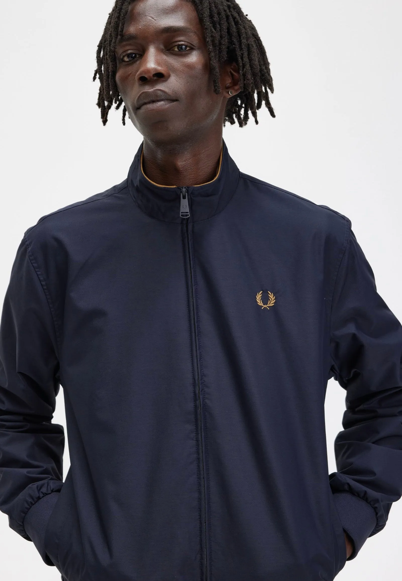 Fred Perry - Brentham Navy - Jacket Lightweight Jacket