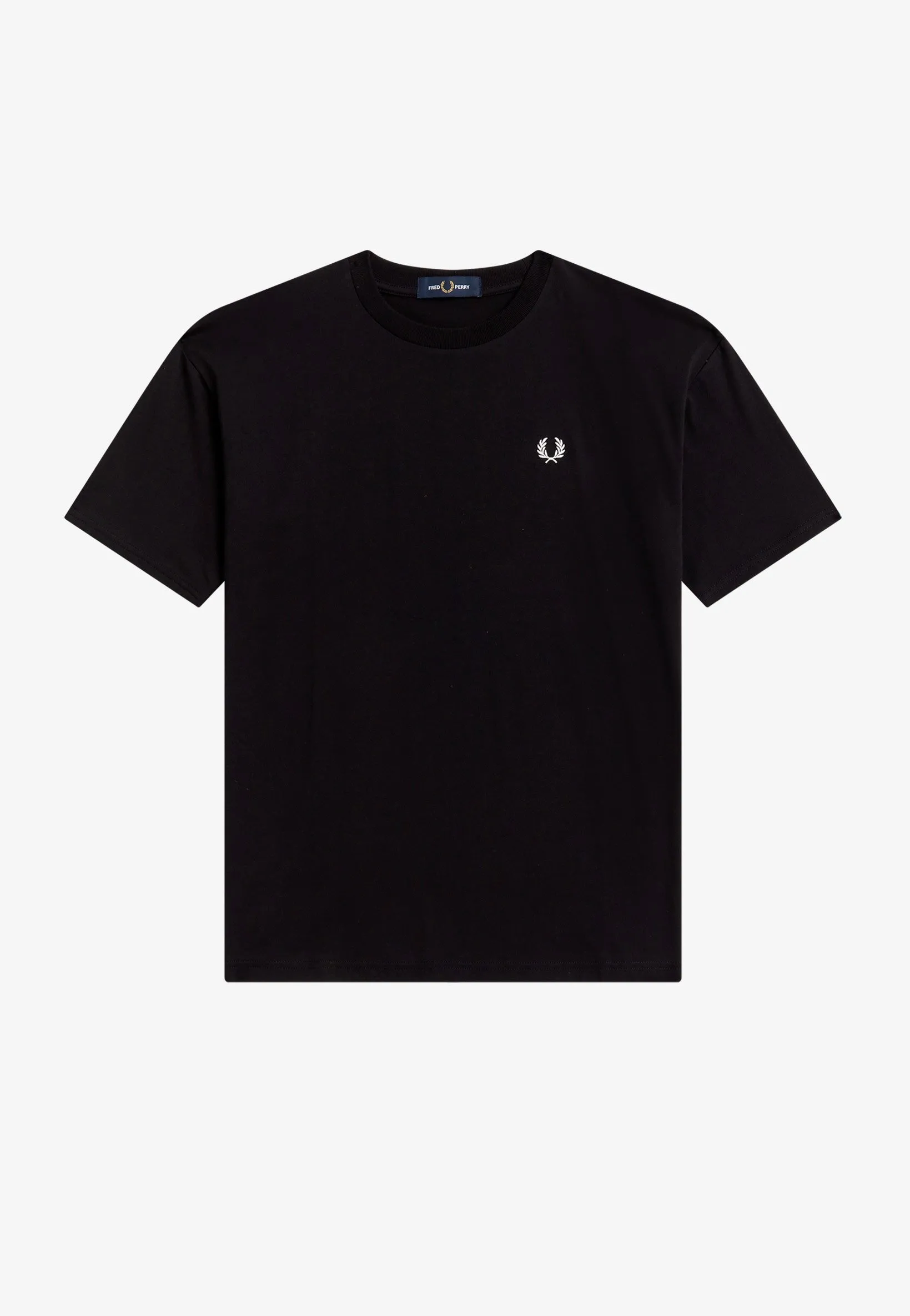 Fred Perry - Crew Neck Black - T-Shirt Influential design