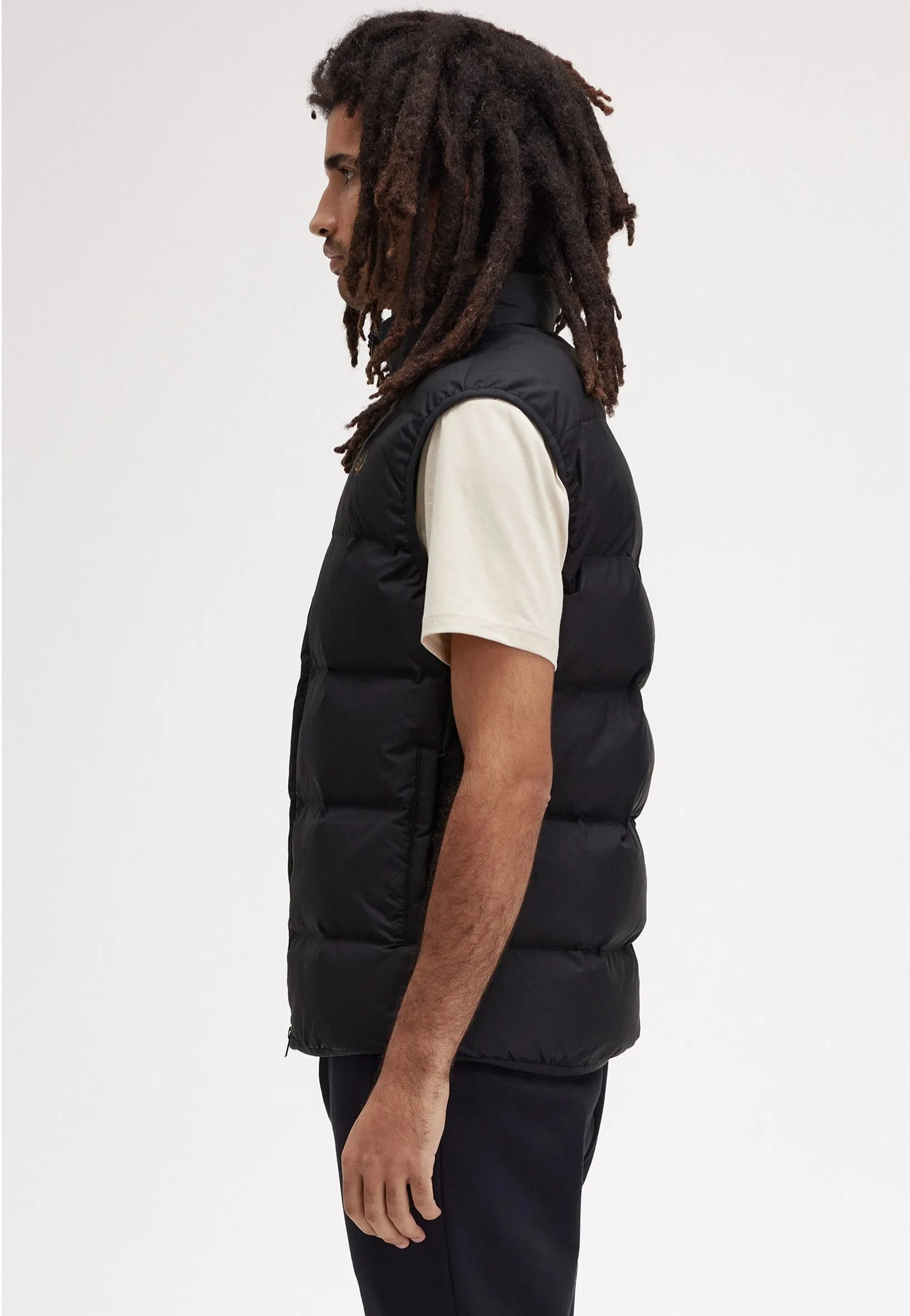 Fred Perry - Insulated Black - Vest Functional Style