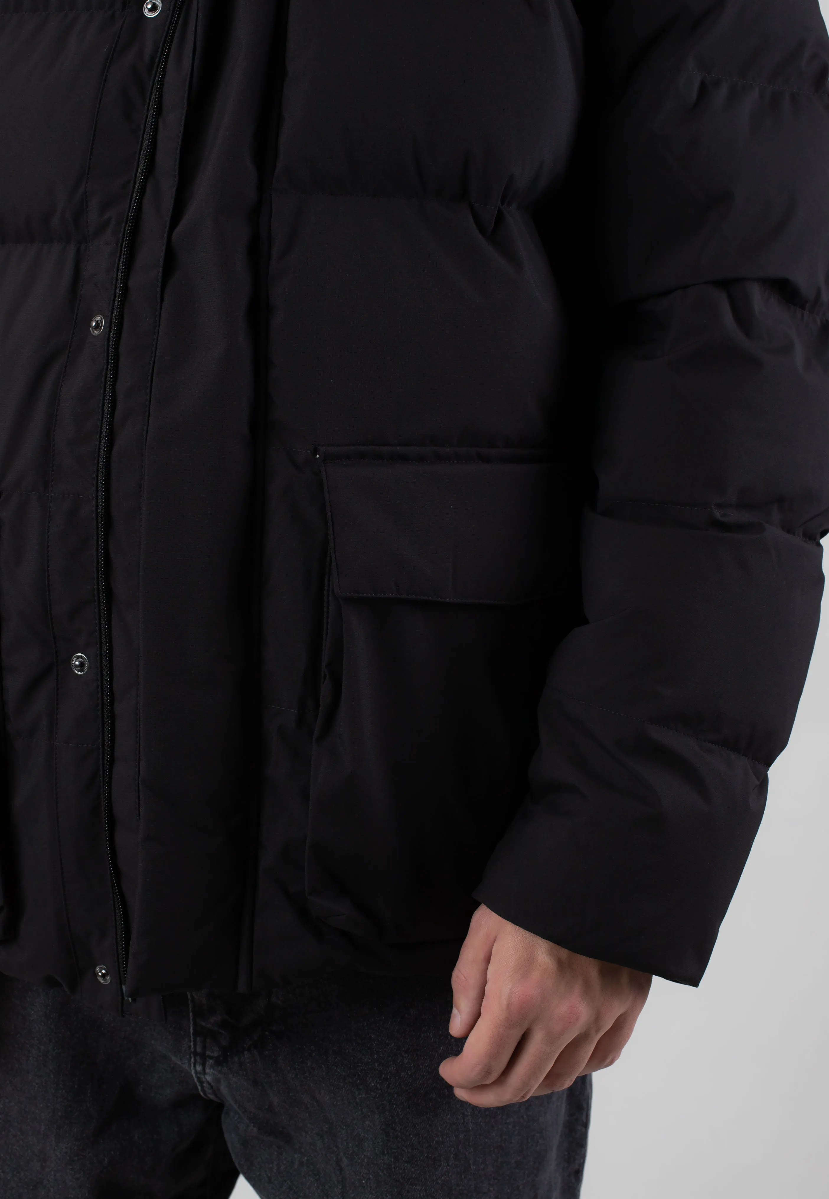 Fred Perry - Padded Pocket Detail Black - Jacket Coordinating set
