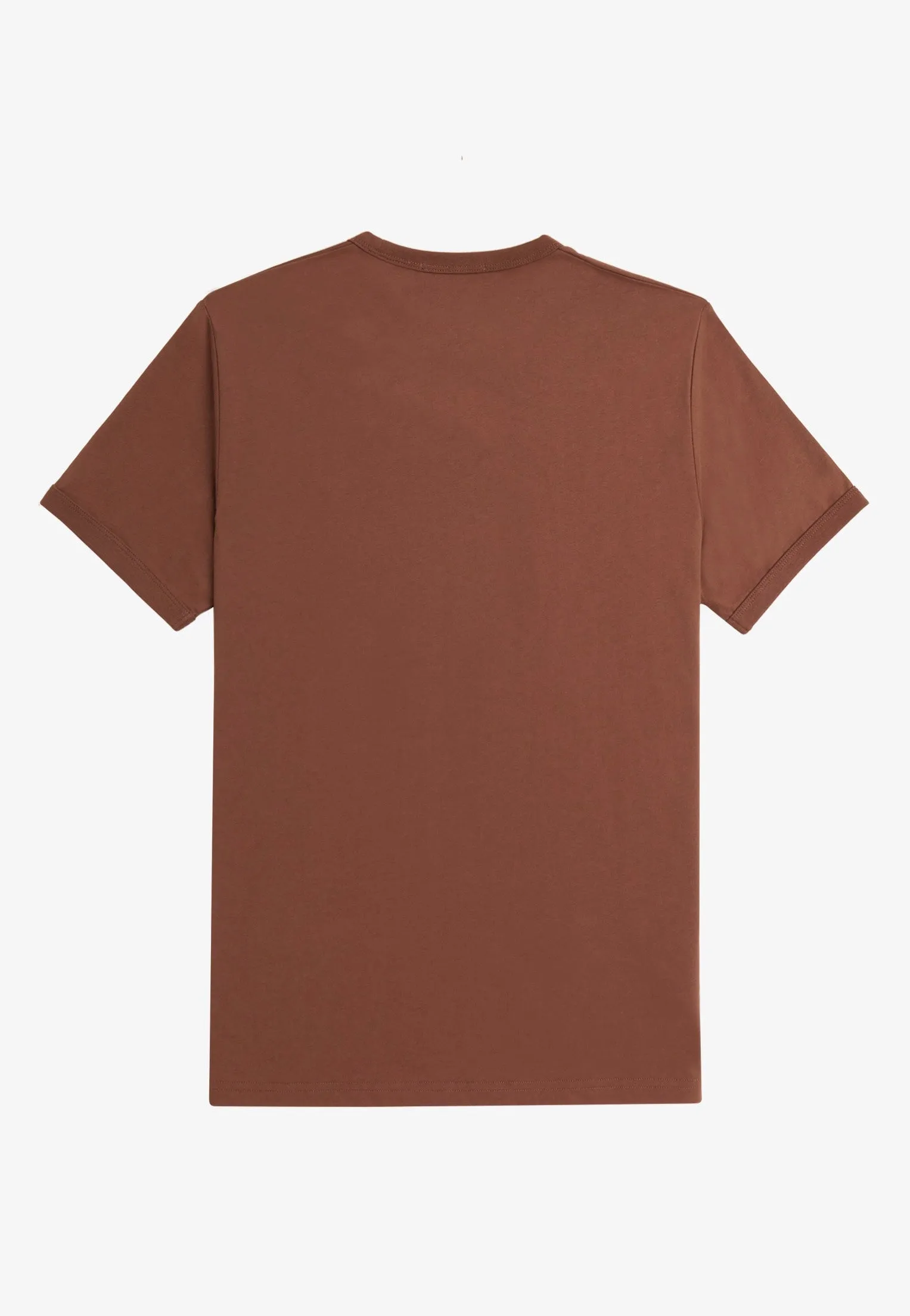 Fred Perry - Ringer Whisky Brown - T-Shirt Geometric and trendy