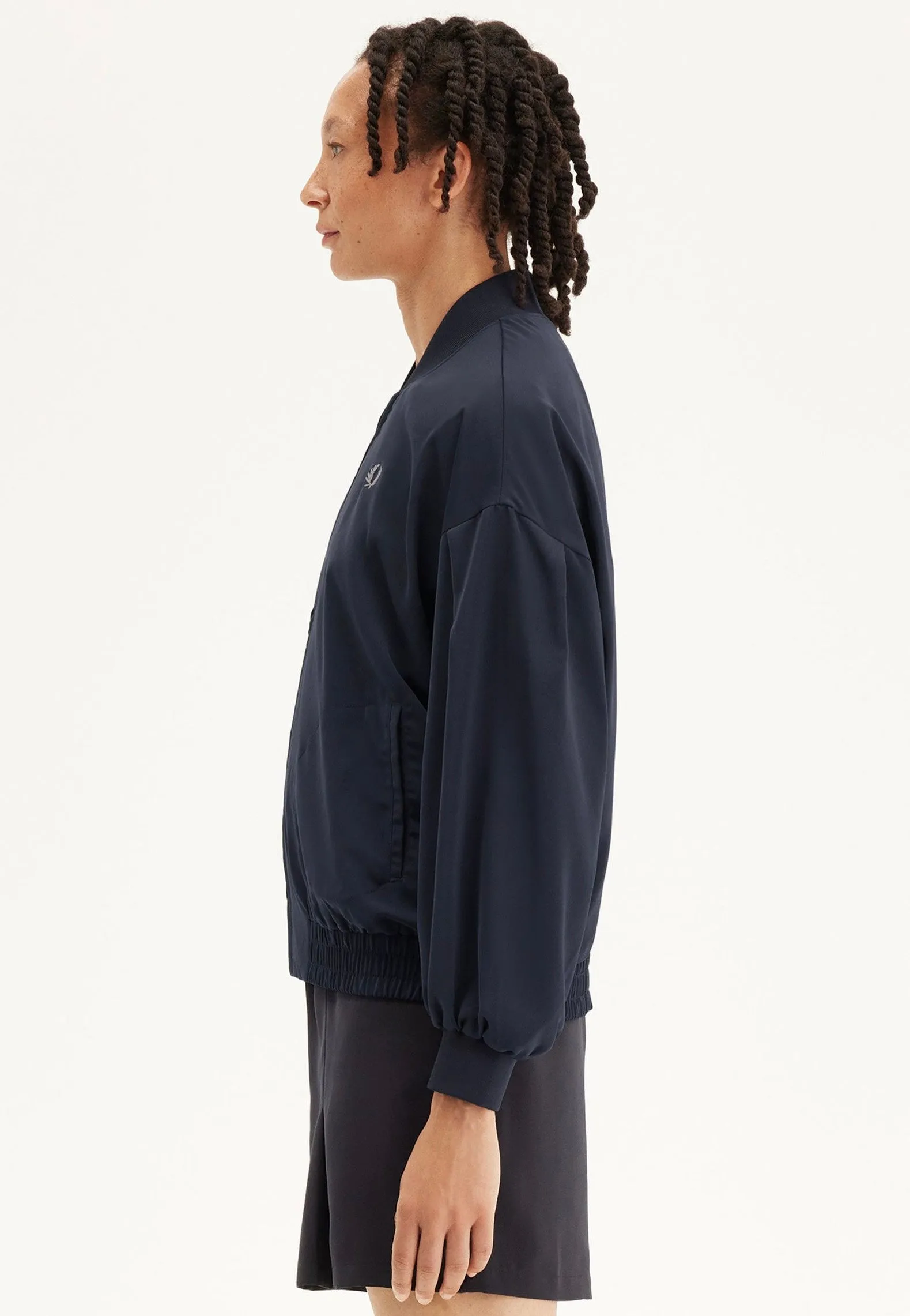 Fred Perry - Tennis Bomber Navy - Jacket Customizable Options
