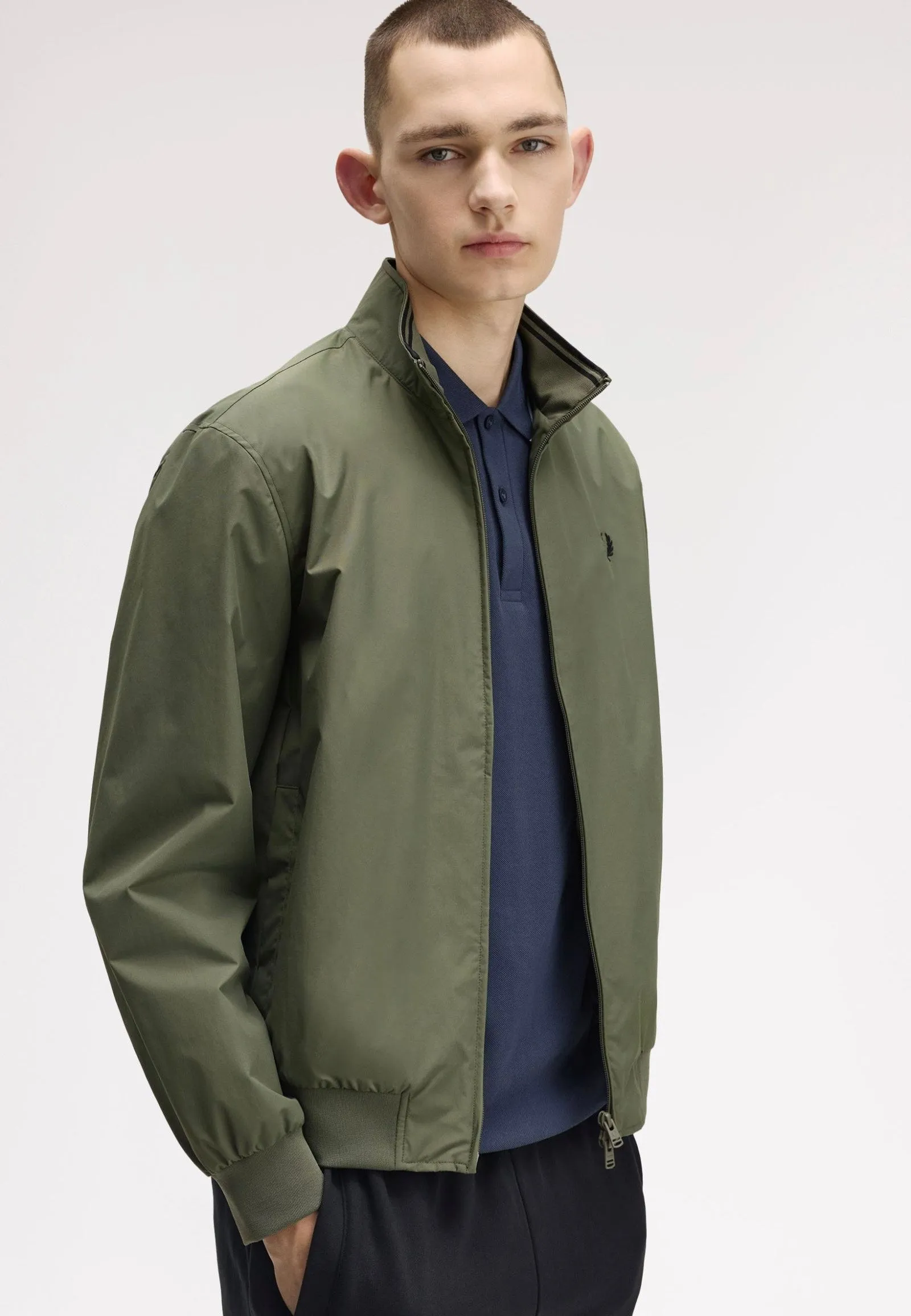 Fred Perry - The Brentham Laurel Wreath Green - Jacket Supportive Fit