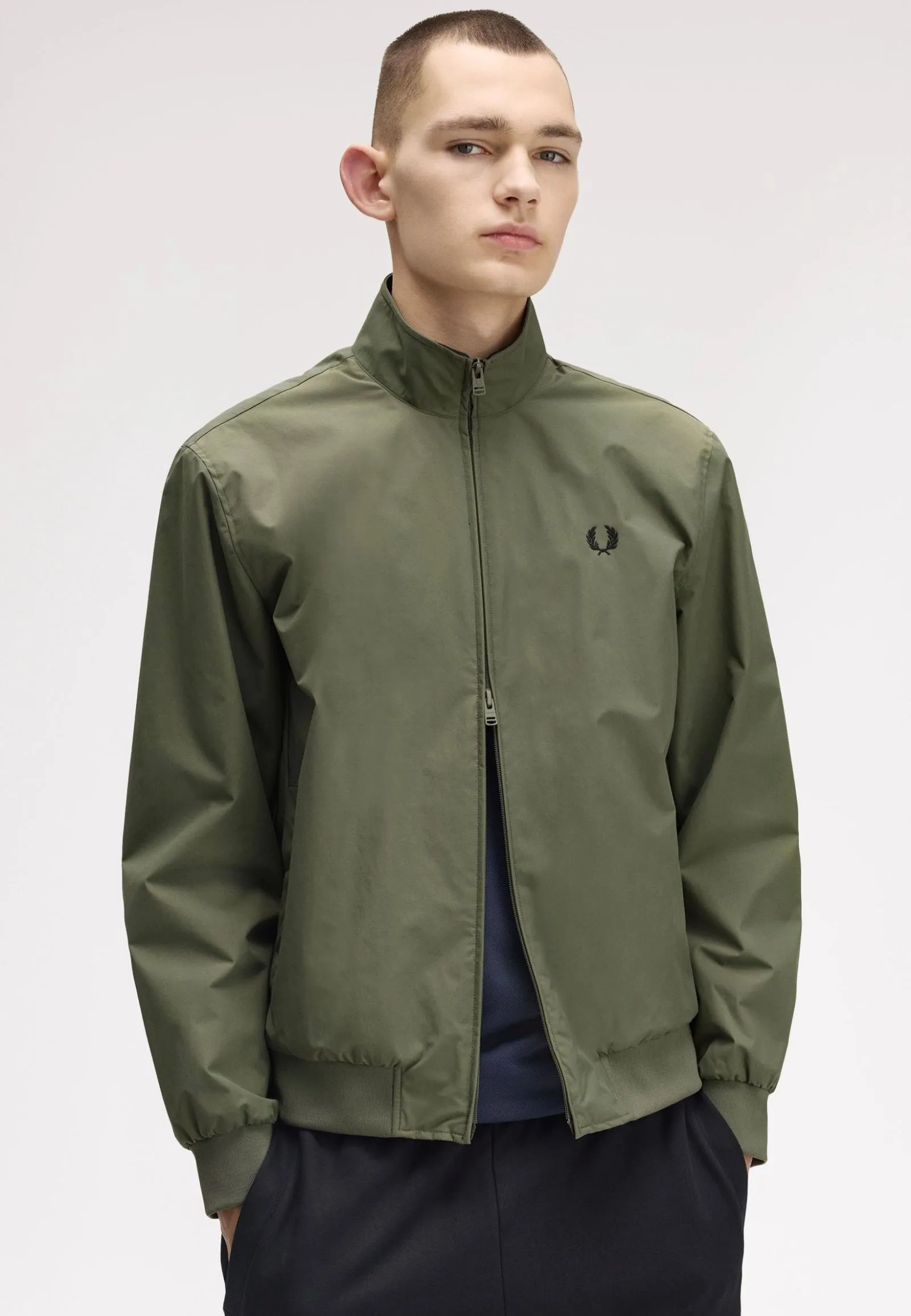 Fred Perry - The Brentham Laurel Wreath Green - Jacket Supportive Fit