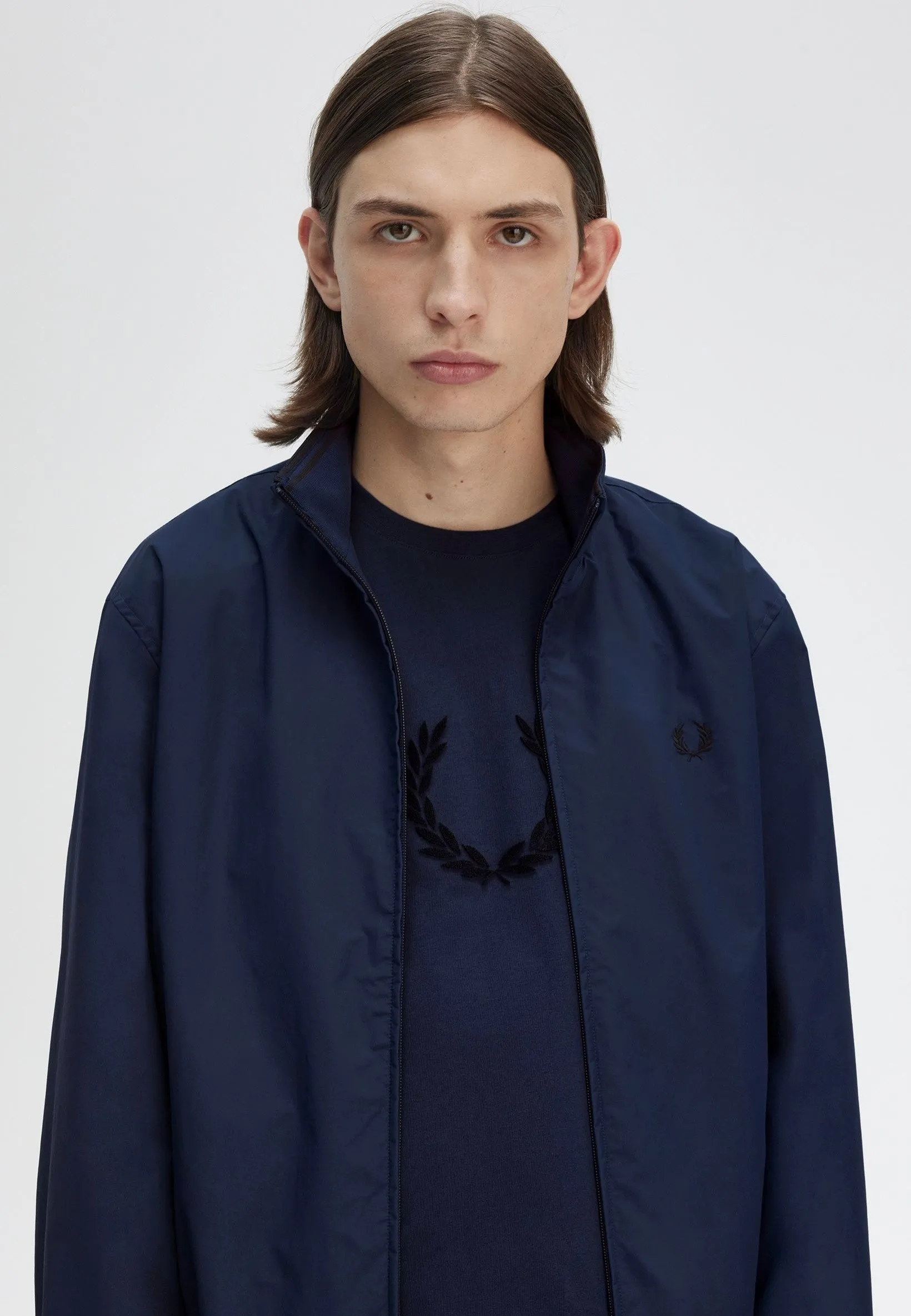 Fred Perry - The Brentham Tennis Blue - Jacket Stylish Layer