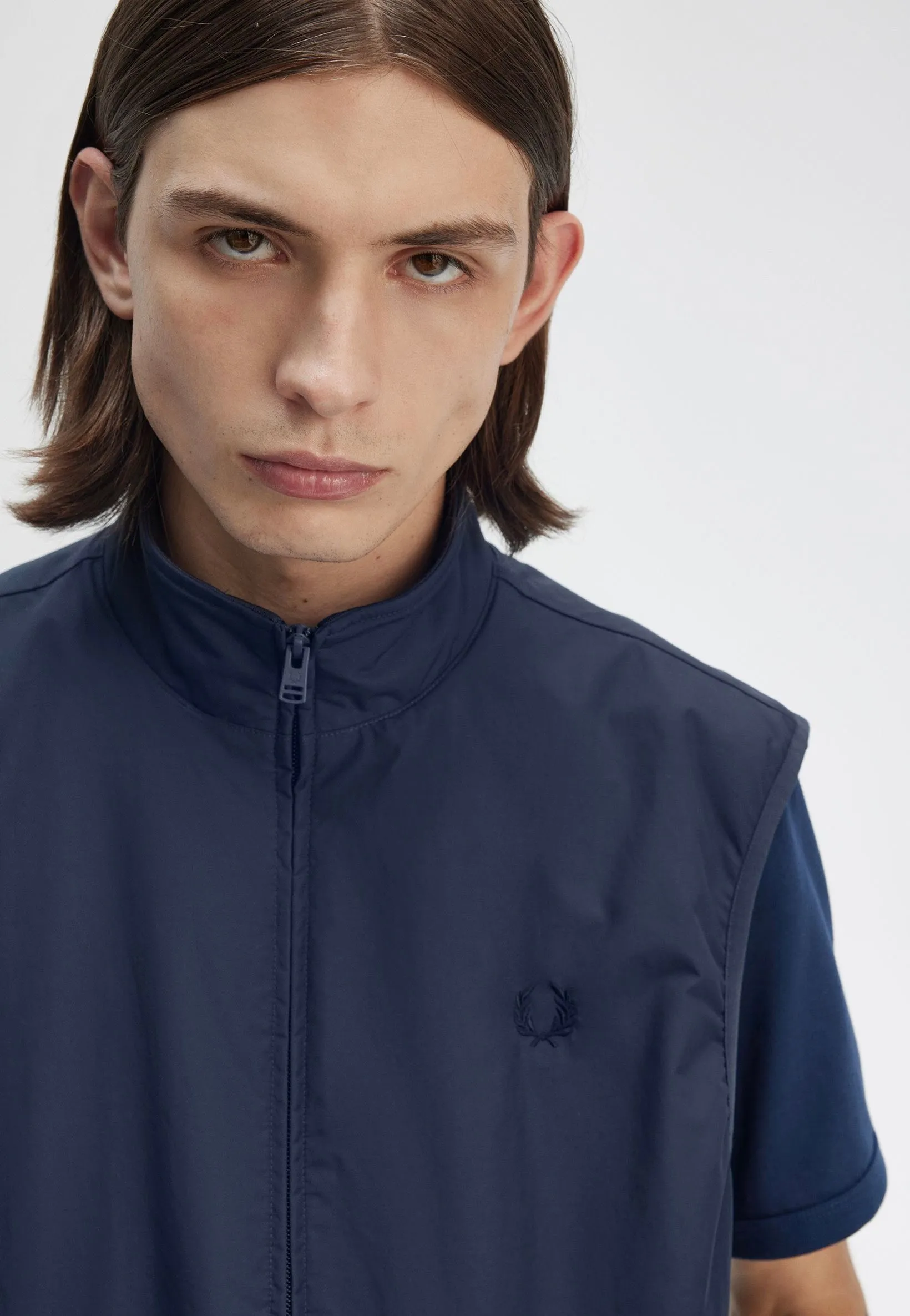 Fred Perry - The Brentham Tennis Blue - Vest Warm Wear