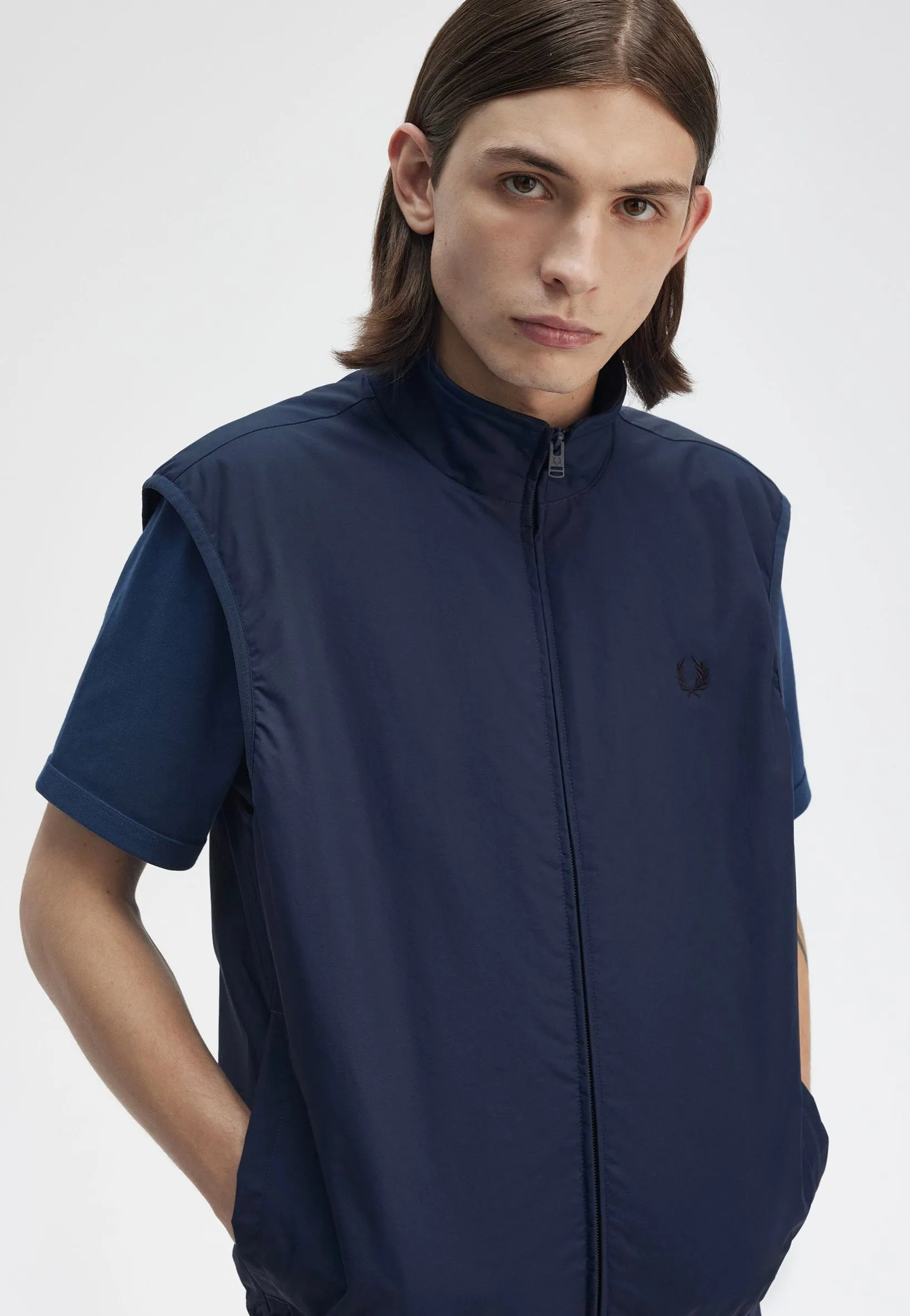 Fred Perry - The Brentham Tennis Blue - Vest Warm Wear