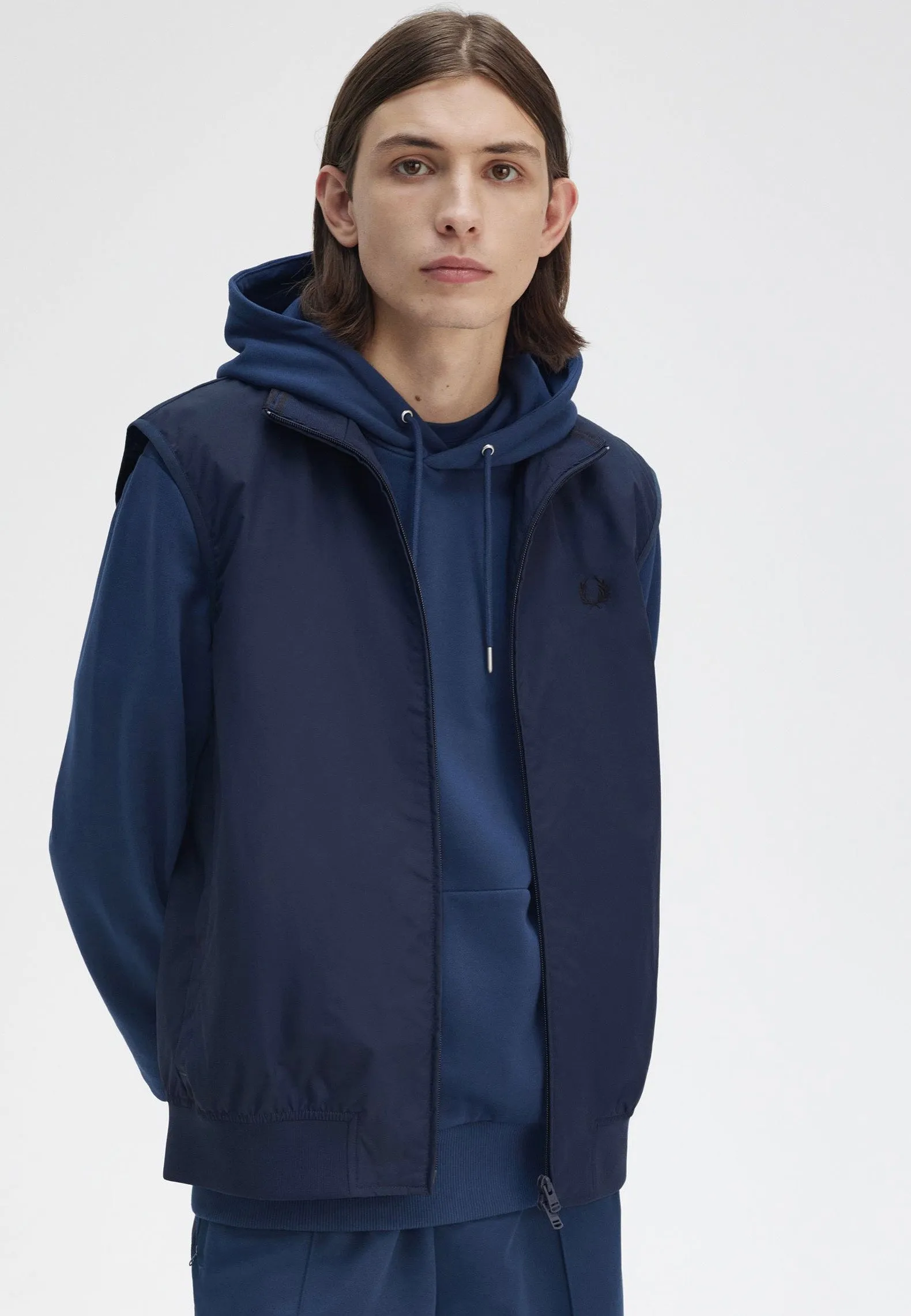 Fred Perry - The Brentham Tennis Blue - Vest Warm Wear