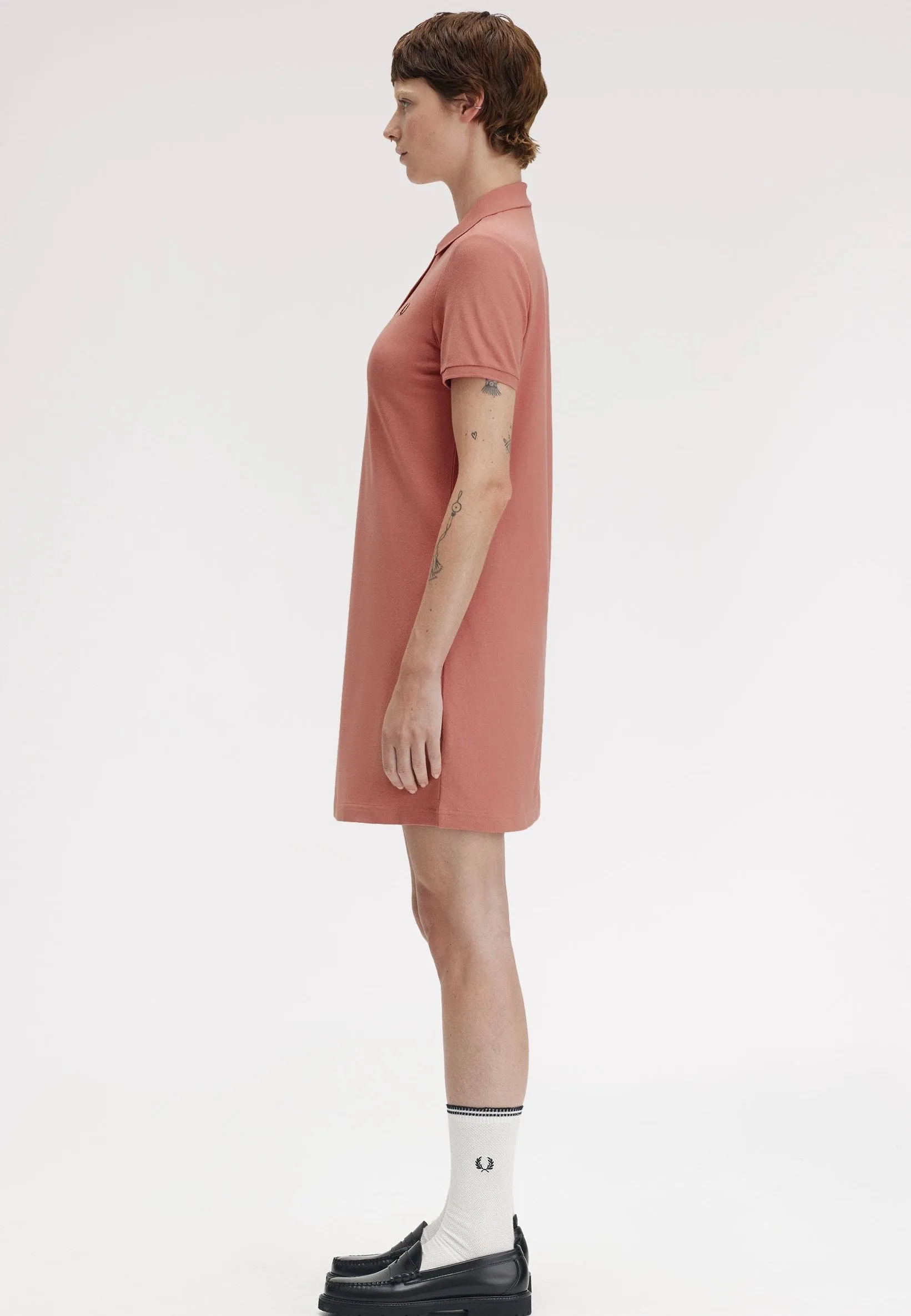 Fred Perry - The Fred Perry Putty Pink/Black - Dress Elastic cuffs