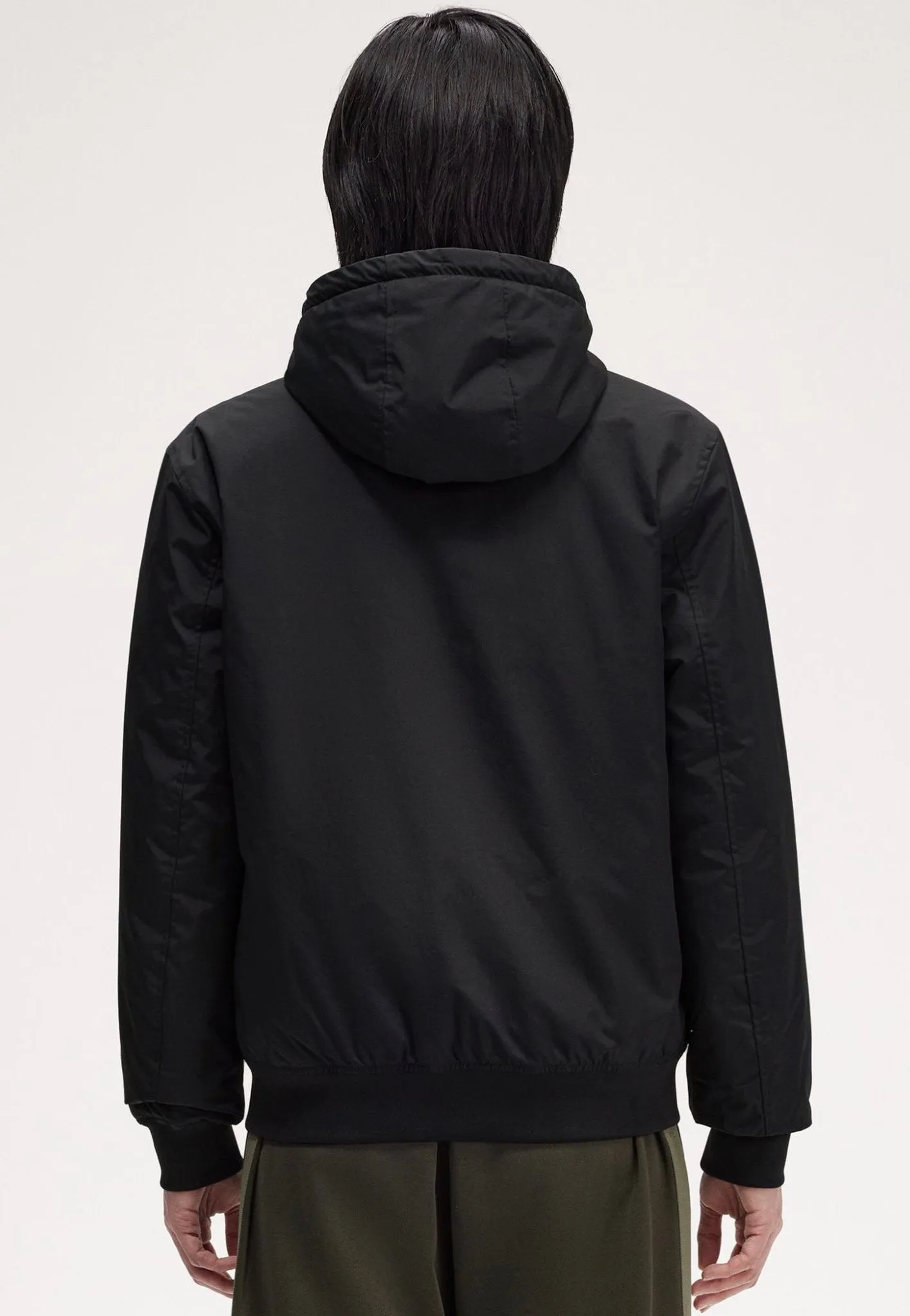 Fred Perry - The Hooded Brentham Black - Jacket Special occasion looks