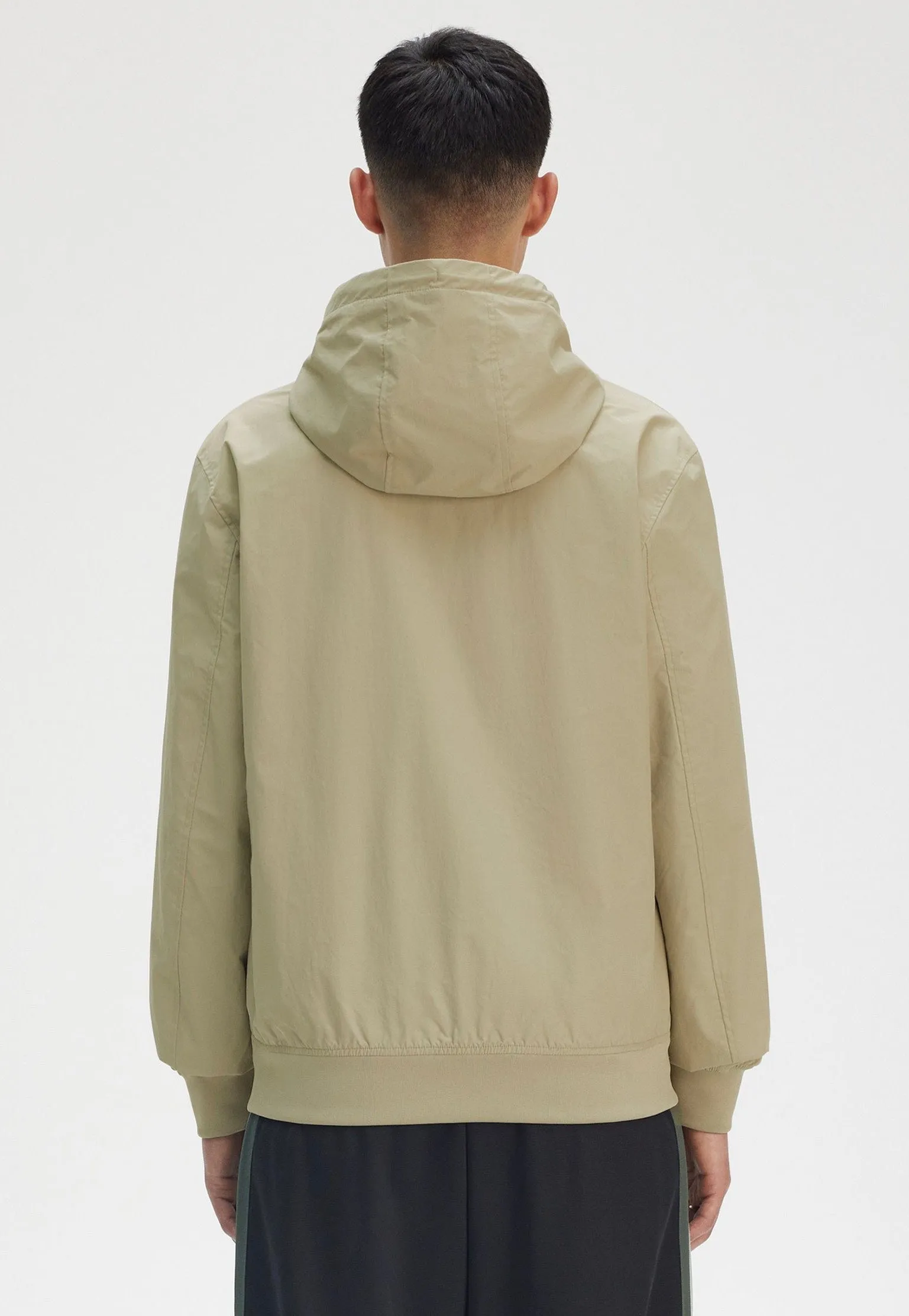 Fred Perry - The Hooded Brentham Warm Grey - Jacket Foot powder