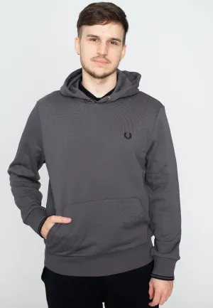 Fred Perry - Tipped Hooded Gun Metal - Hoodie Christmas outfit