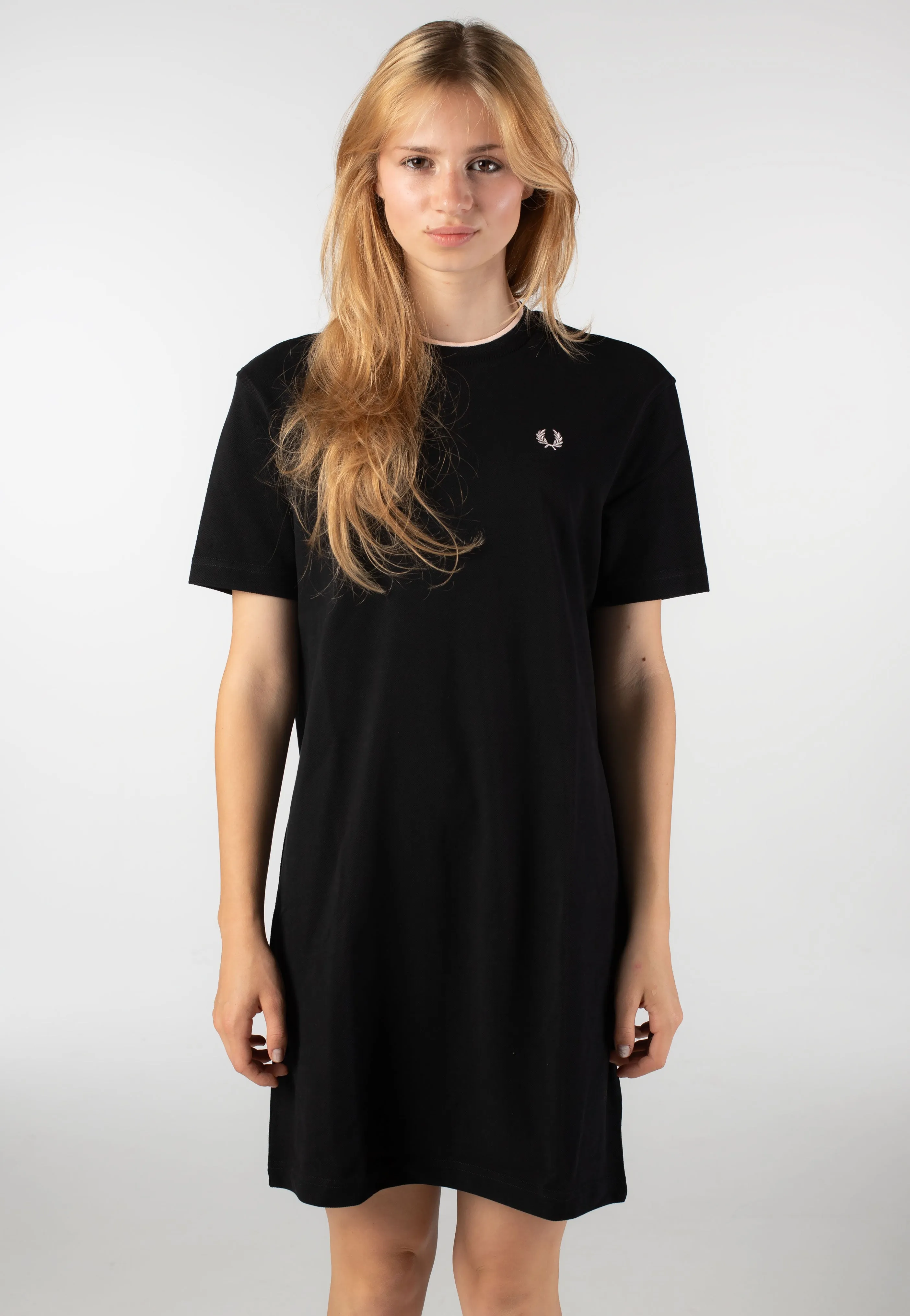 Fred Perry - Tipped Pique T-Shirt Black - Dress Adjustable Design