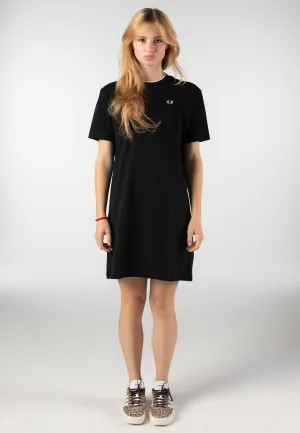 Feminine Movement Fred Perry - Tipped Pique T-Shirt Black - Dress