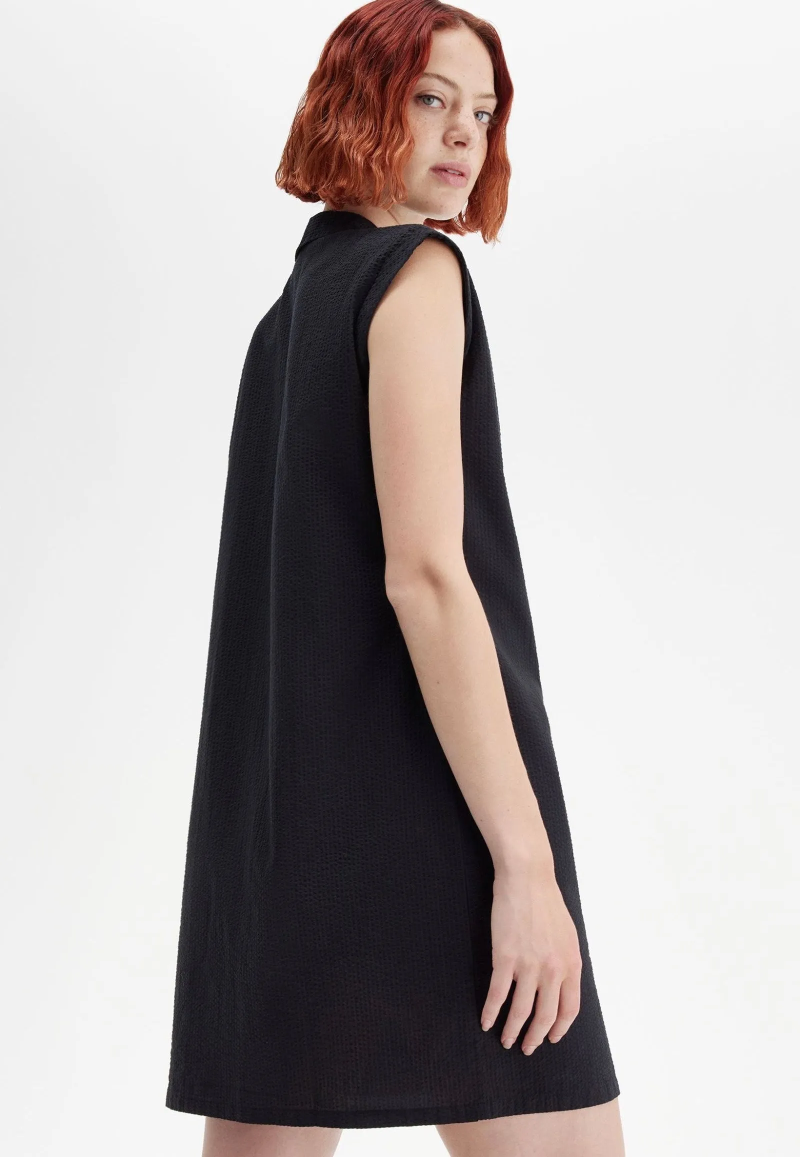 Fred Perry x Amy Winehouse - Open Collar Black - Dress Fully Lined