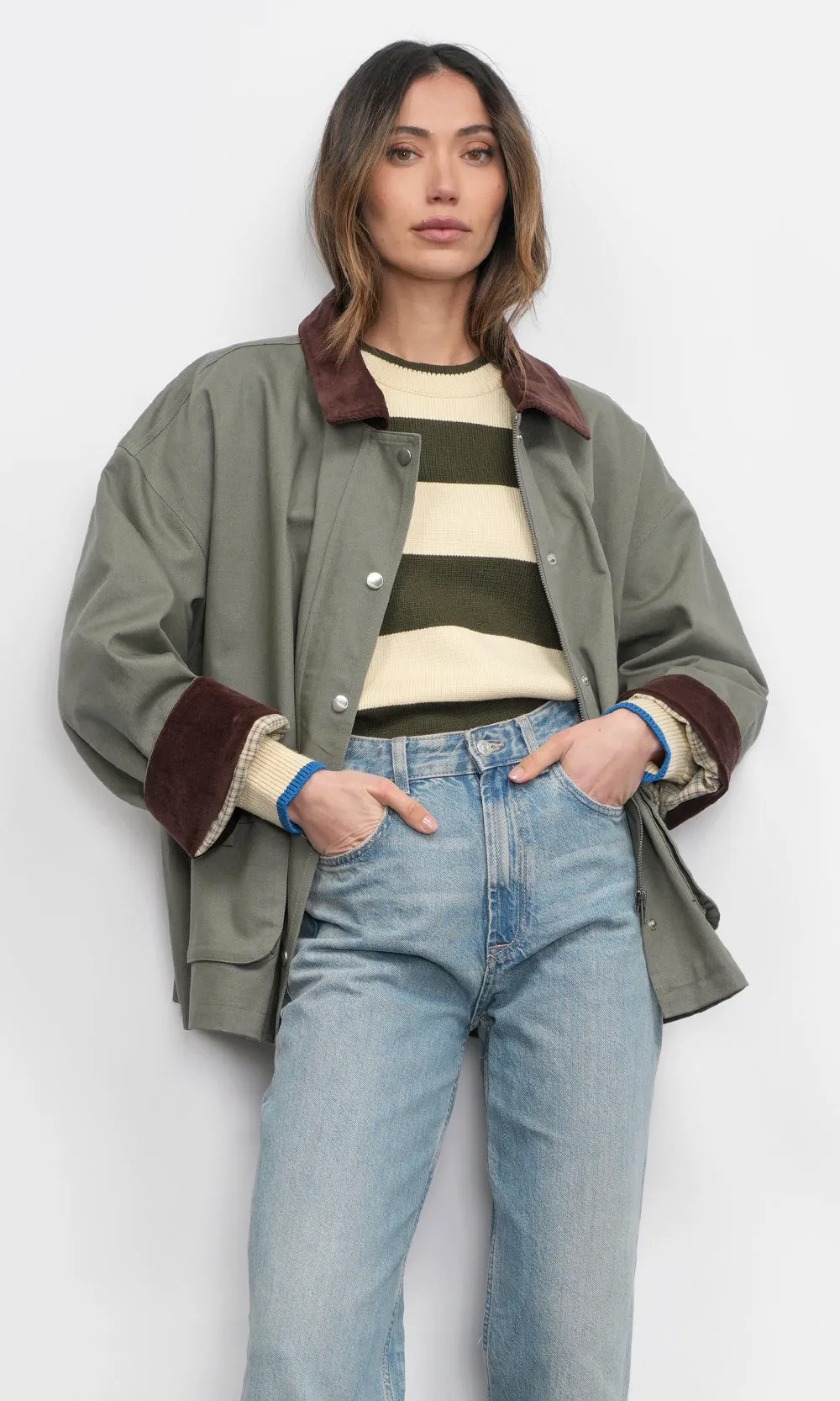 Freddie Cargo Twill Barn Jacket Quick Add Fit