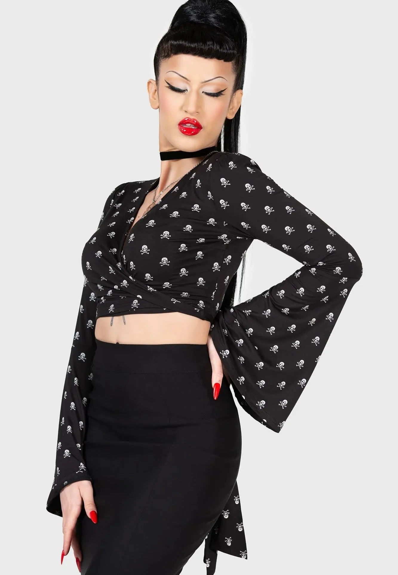 Free Move Killstar - Betty's Bash Wrap Black - Top