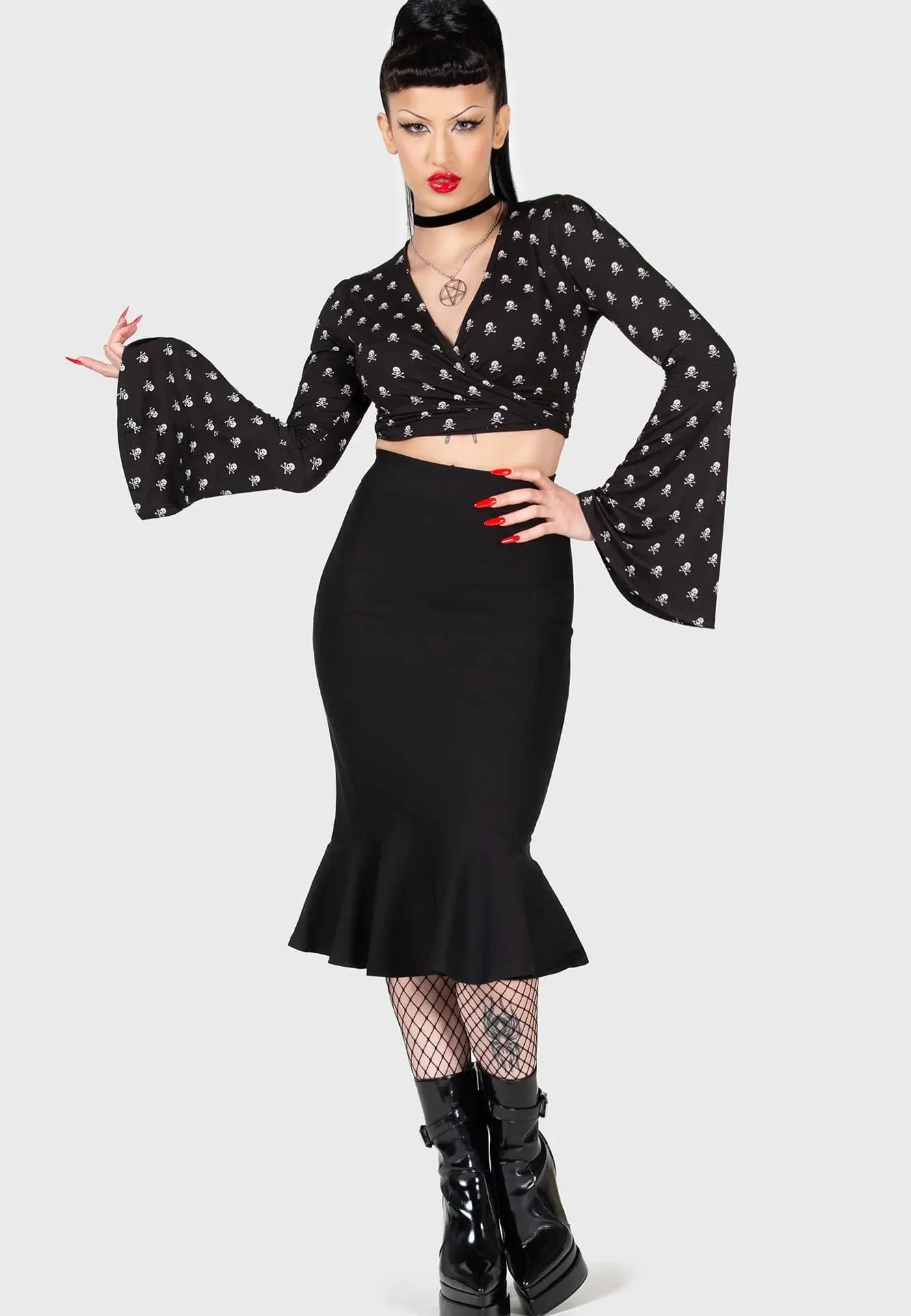 Free Move Killstar - Betty's Bash Wrap Black - Top