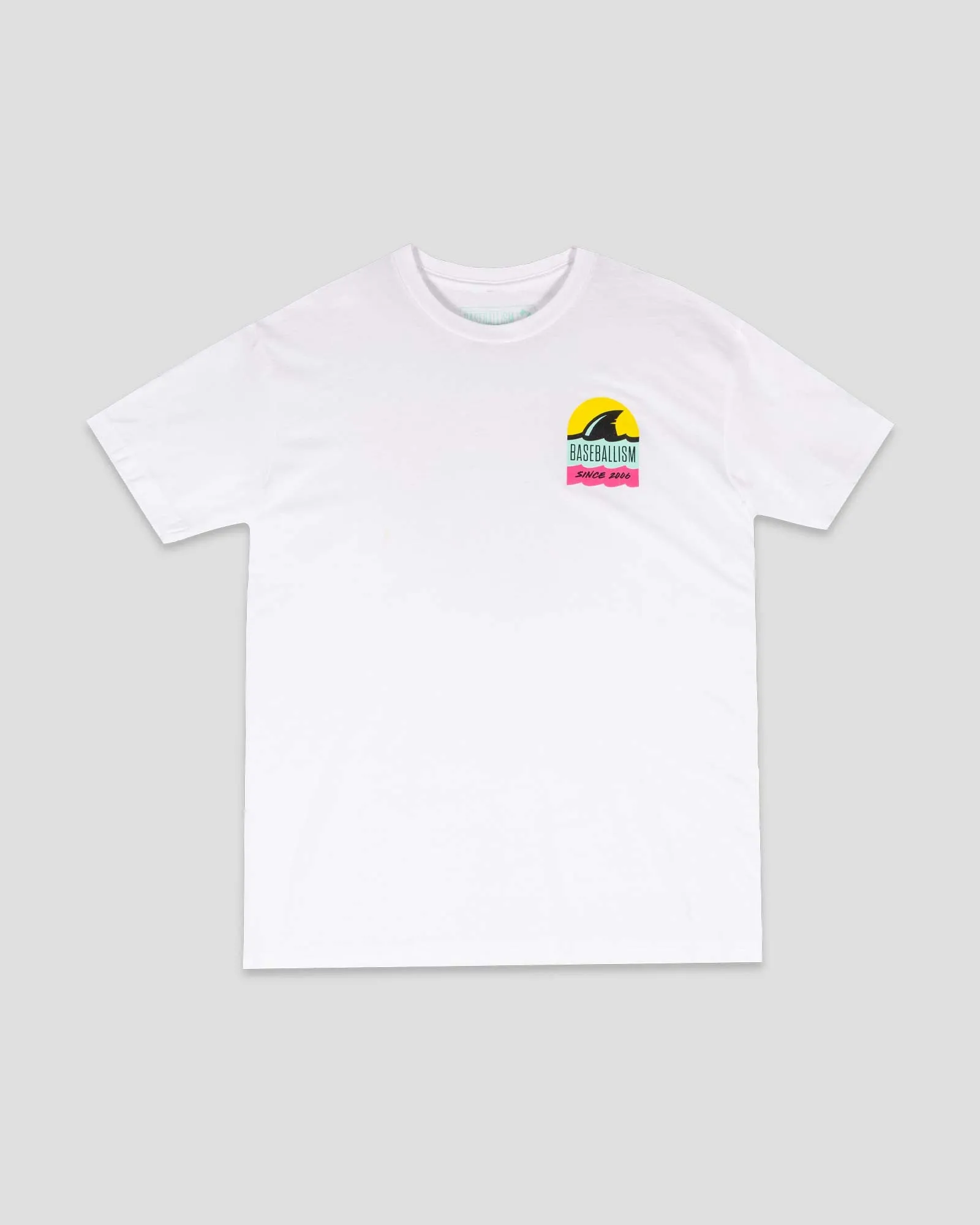 Fresh Design Shark Attack T-Shirt (White)