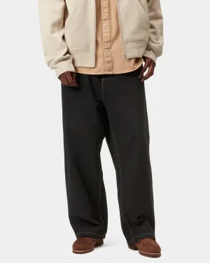 Carhartt WIP Brandon Pant Loose Straight Mens Jeans - Black Rinsed | Carhartt WIP Jeans | JEANSTORE