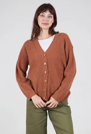 Elah Cardigan, Hazelnut Home Outfit