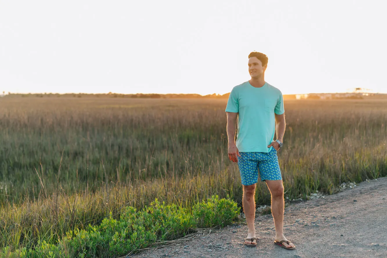 Fun Colors Mahi Migration: Swim Trunks - Blue