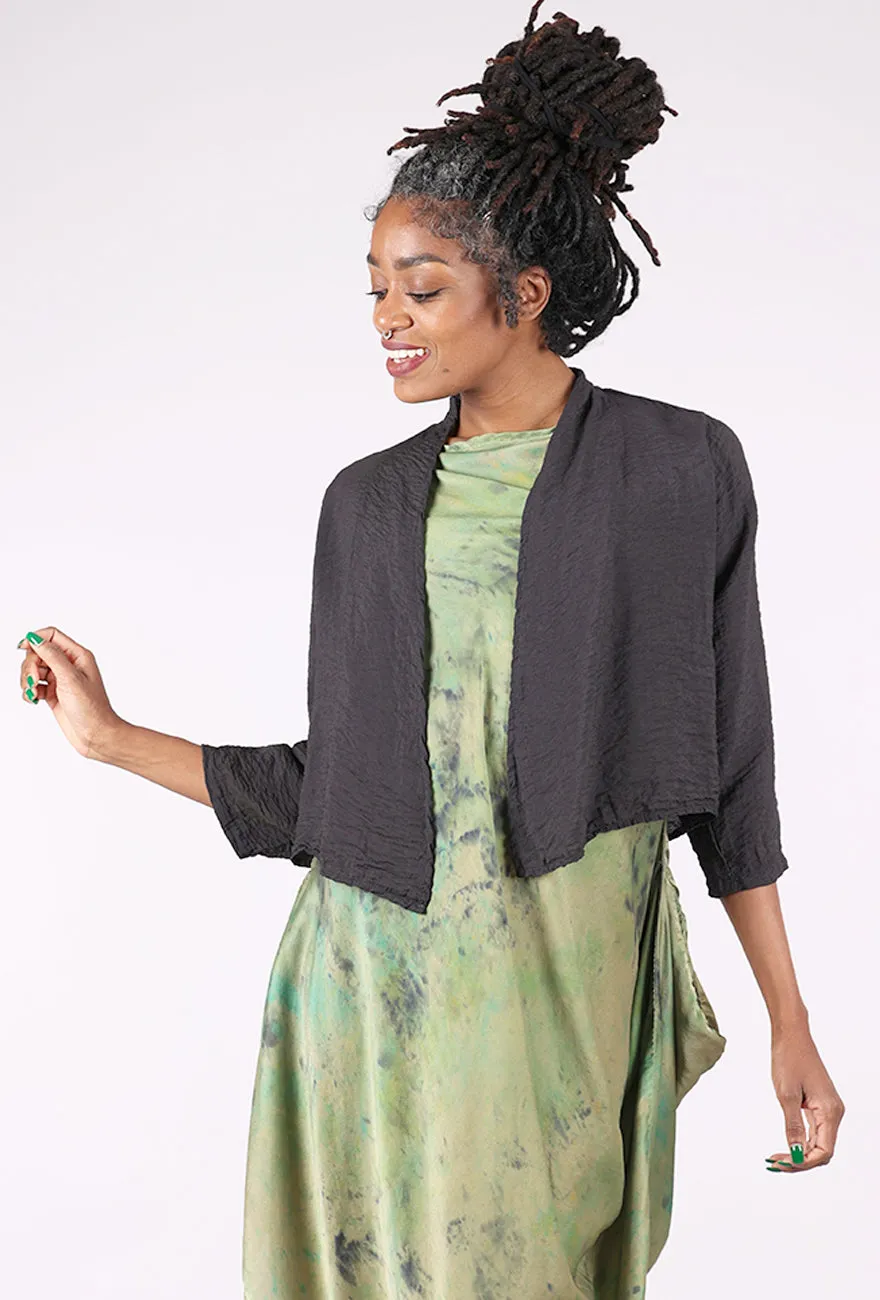 Function First Design Parachute Cropped Cardie, Lights Out