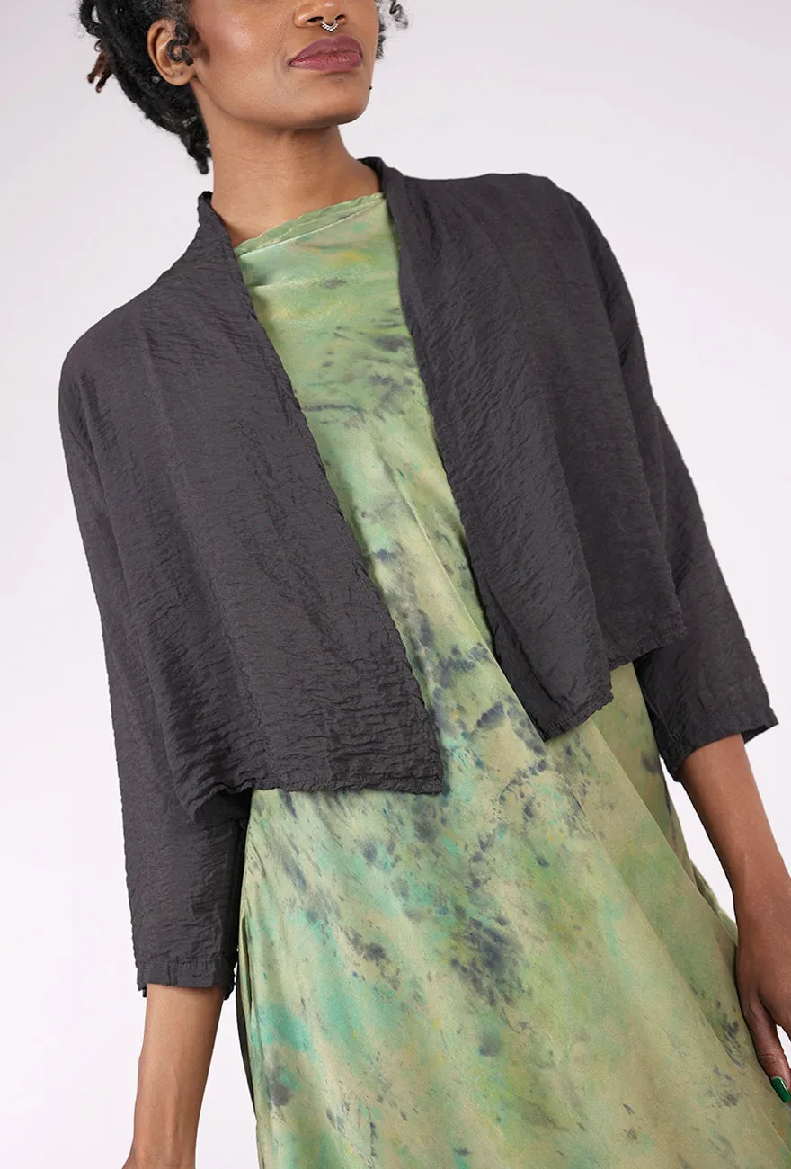 Function First Design Parachute Cropped Cardie, Lights Out