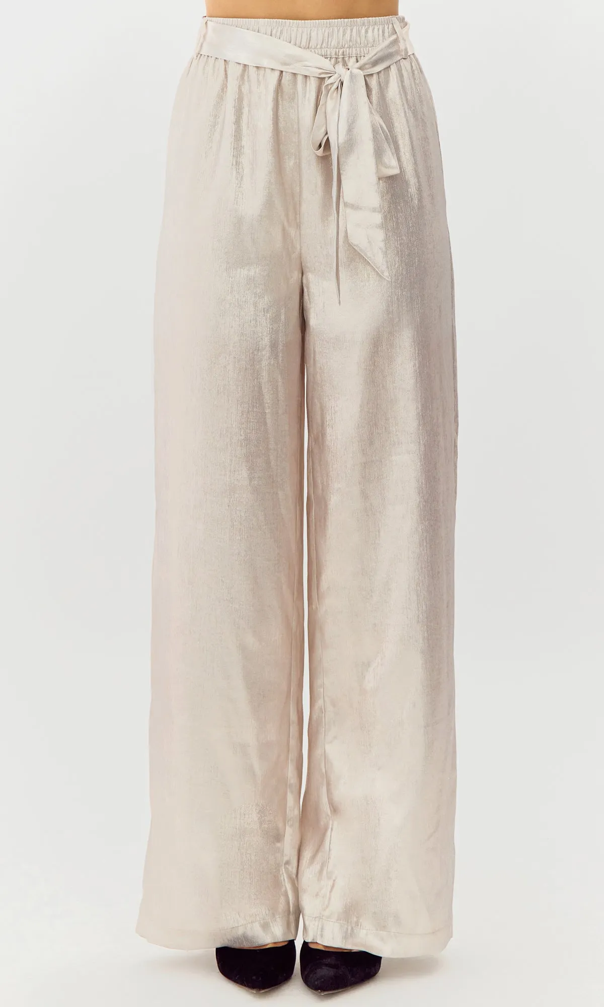 Functional Design Elysa Metallic Wide Leg Pant