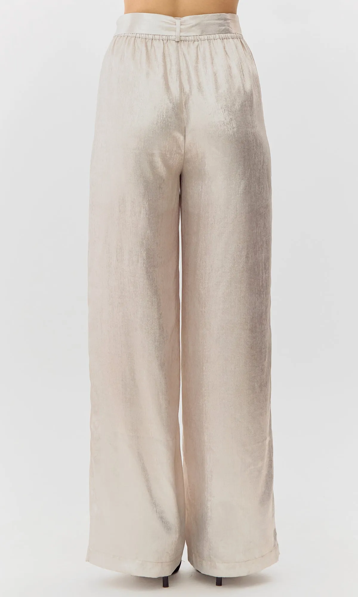 Functional Design Elysa Metallic Wide Leg Pant