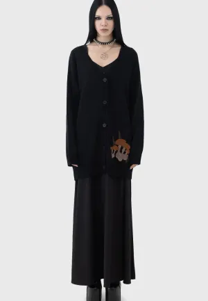 Killstar - Shroom Black - Cardigan Lightweight Outerwear