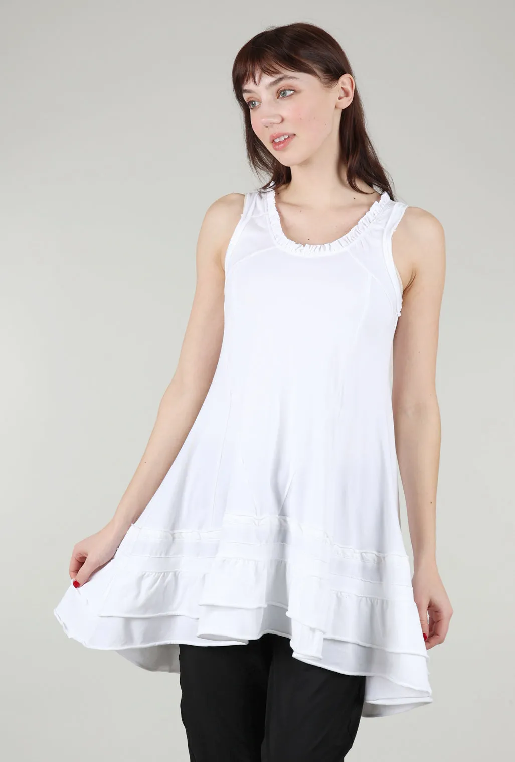 Layering Essential Daily Outfit TuTunic 2.0, White