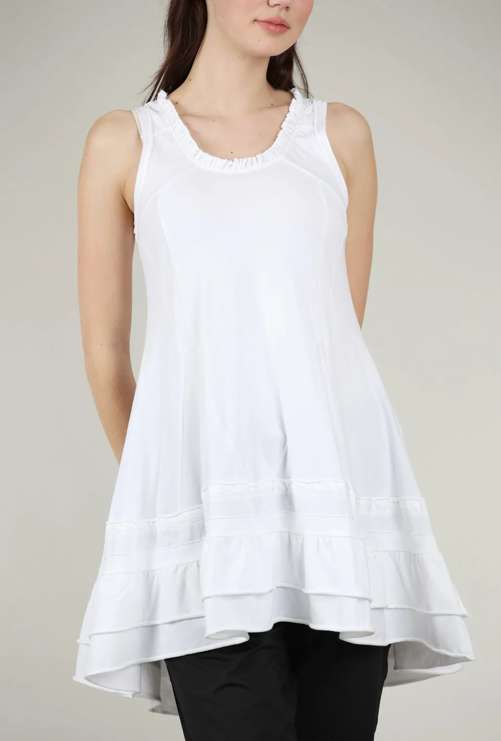 Functional Top TuTunic 2.0, White