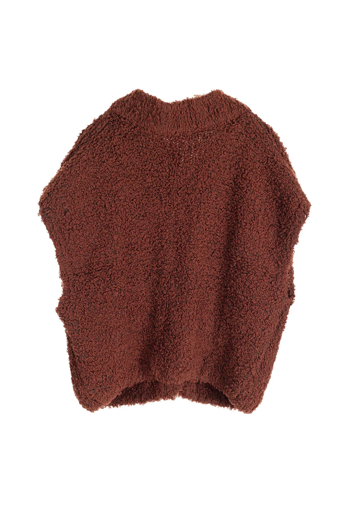 Furry Rosewood Vest Everyday Fit