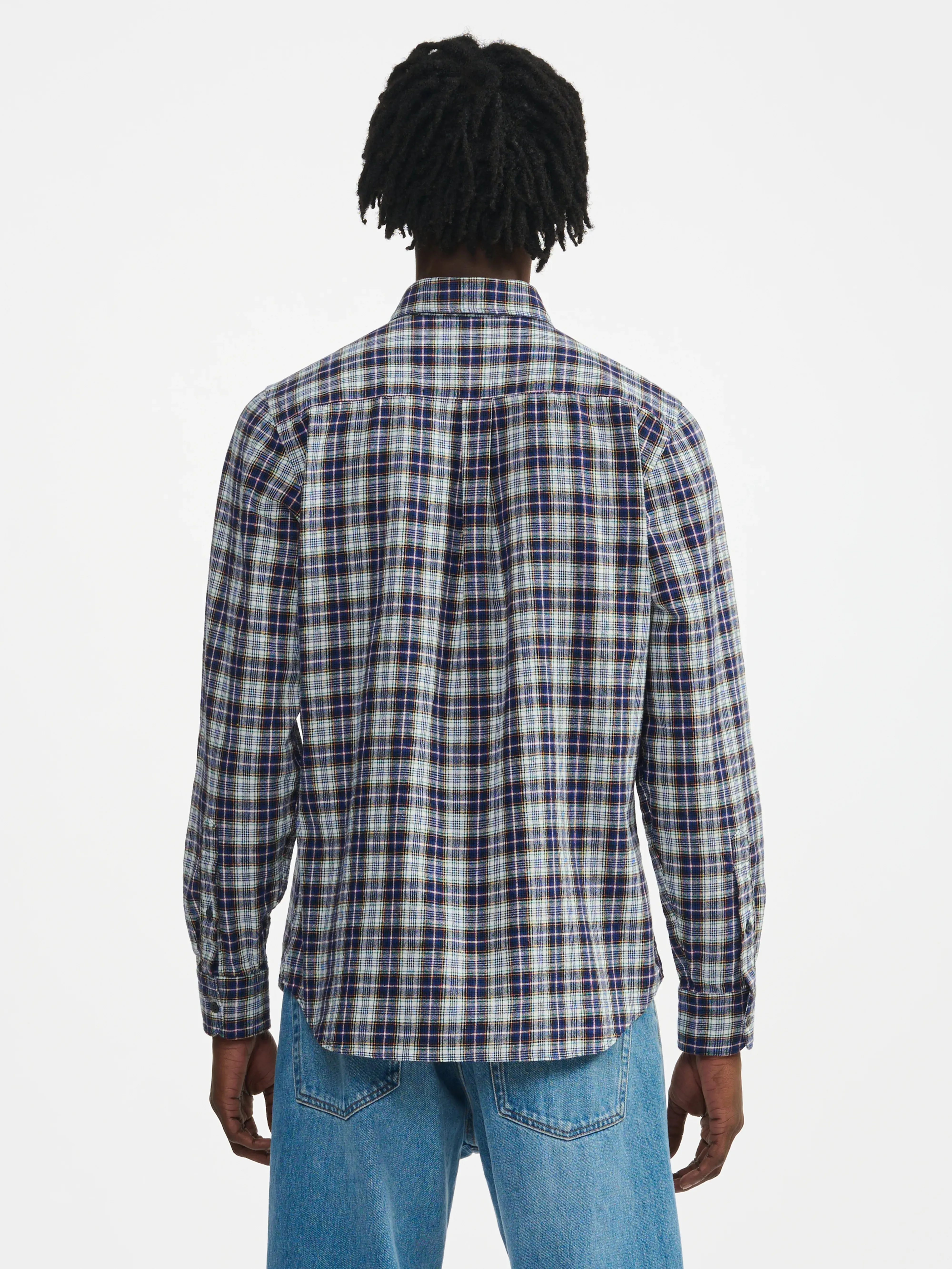 gabe shirt (241 / M / CHECK B) Airy Feel
