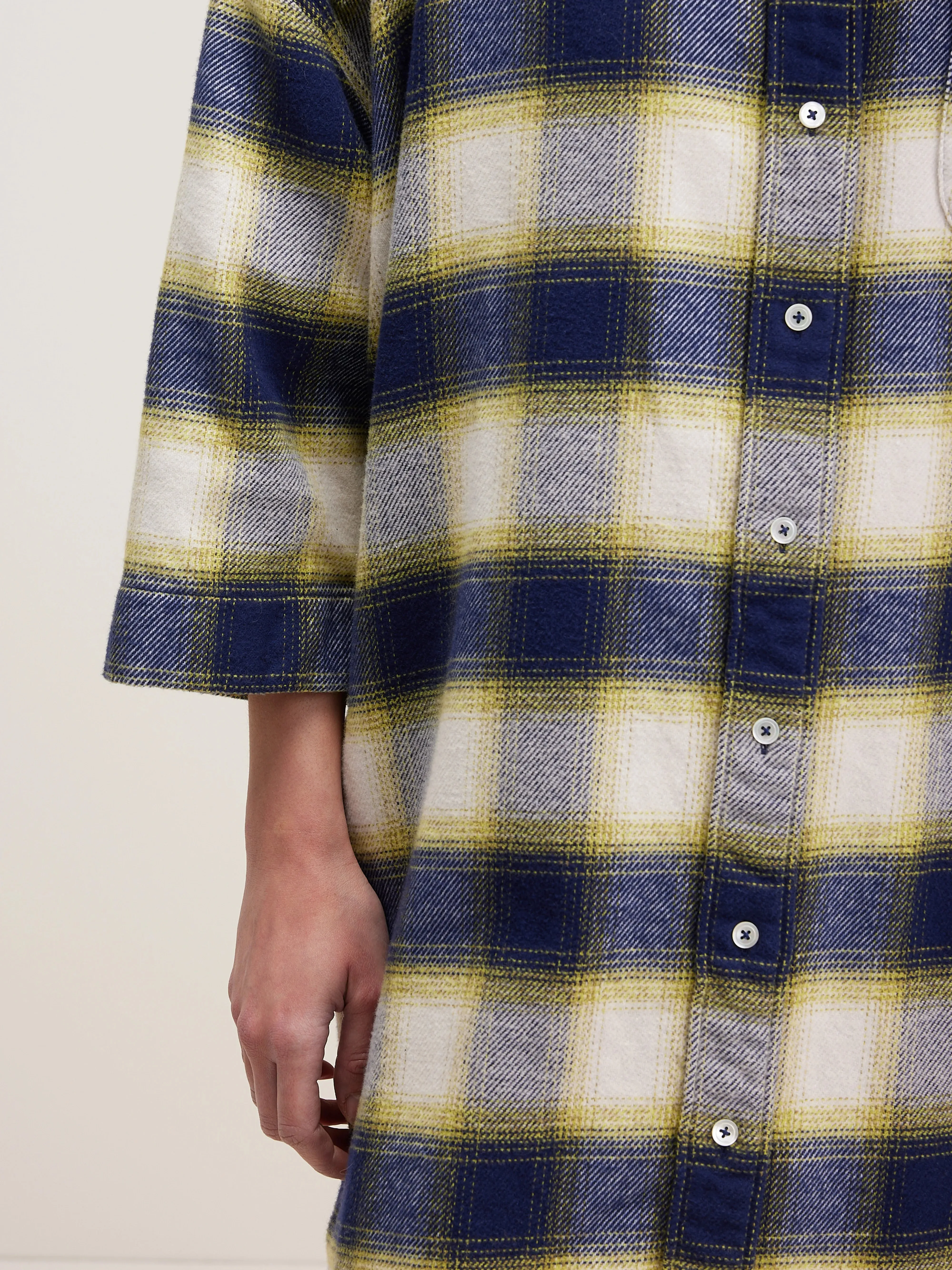 Gladys shirt dress (242 / W / CHECK H) Evening accessories