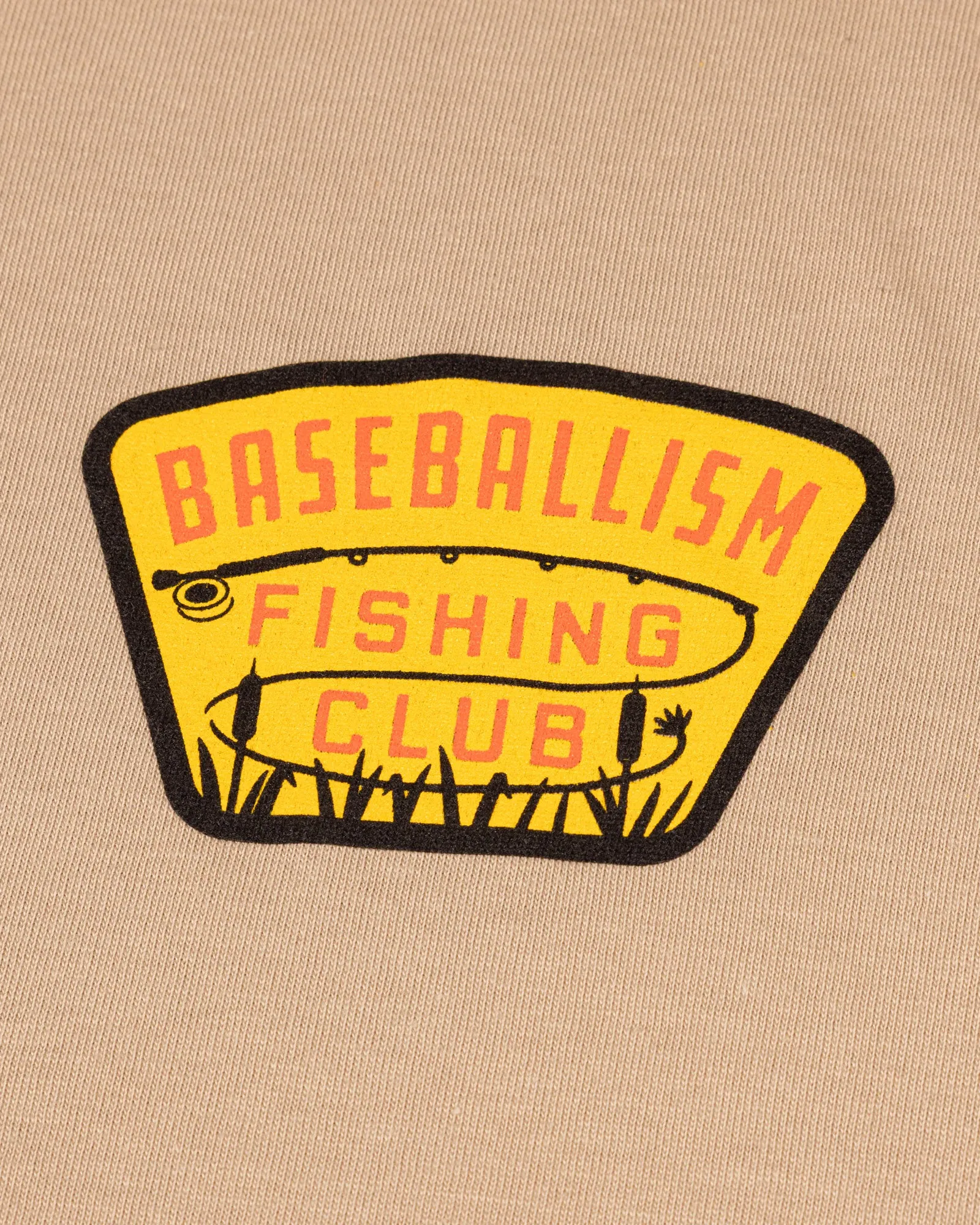 Glossy Finish Fishing Club Hooks, Line Drives and Sinkers T-Shirt