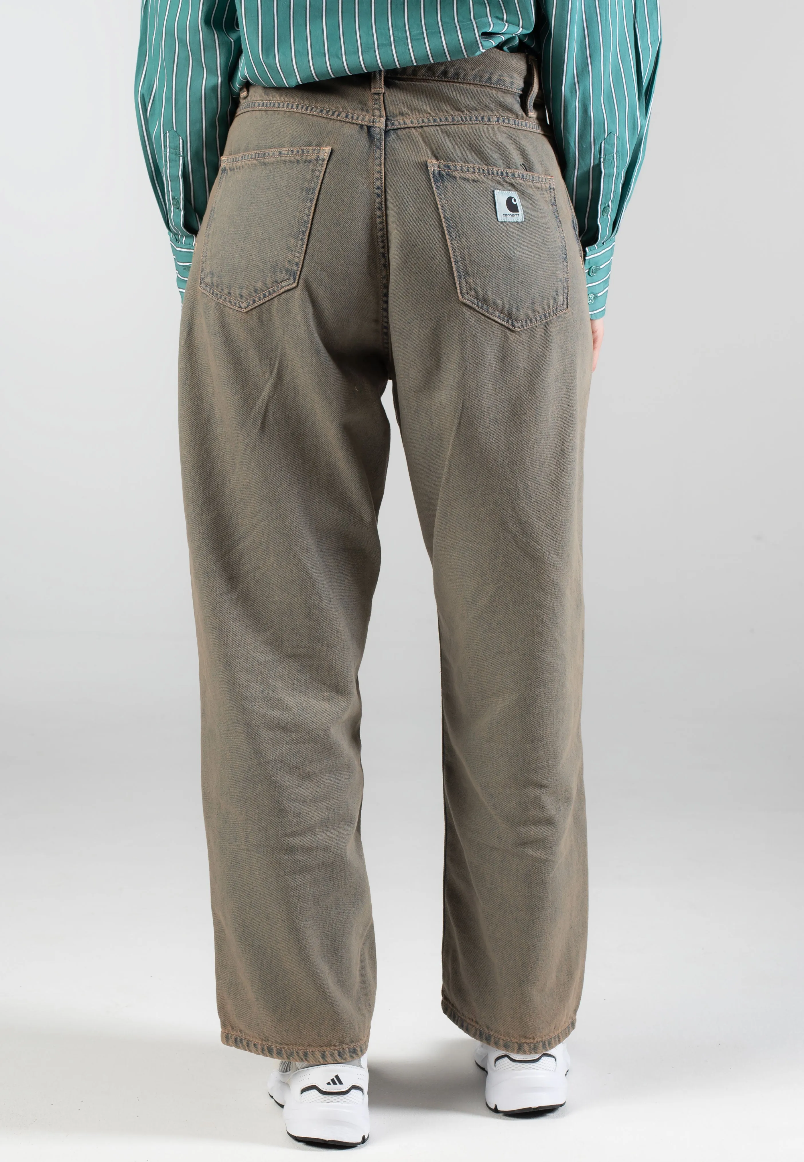 Go With Anything Carhartt WIP - W' Brandon Blue/Leather - Pants