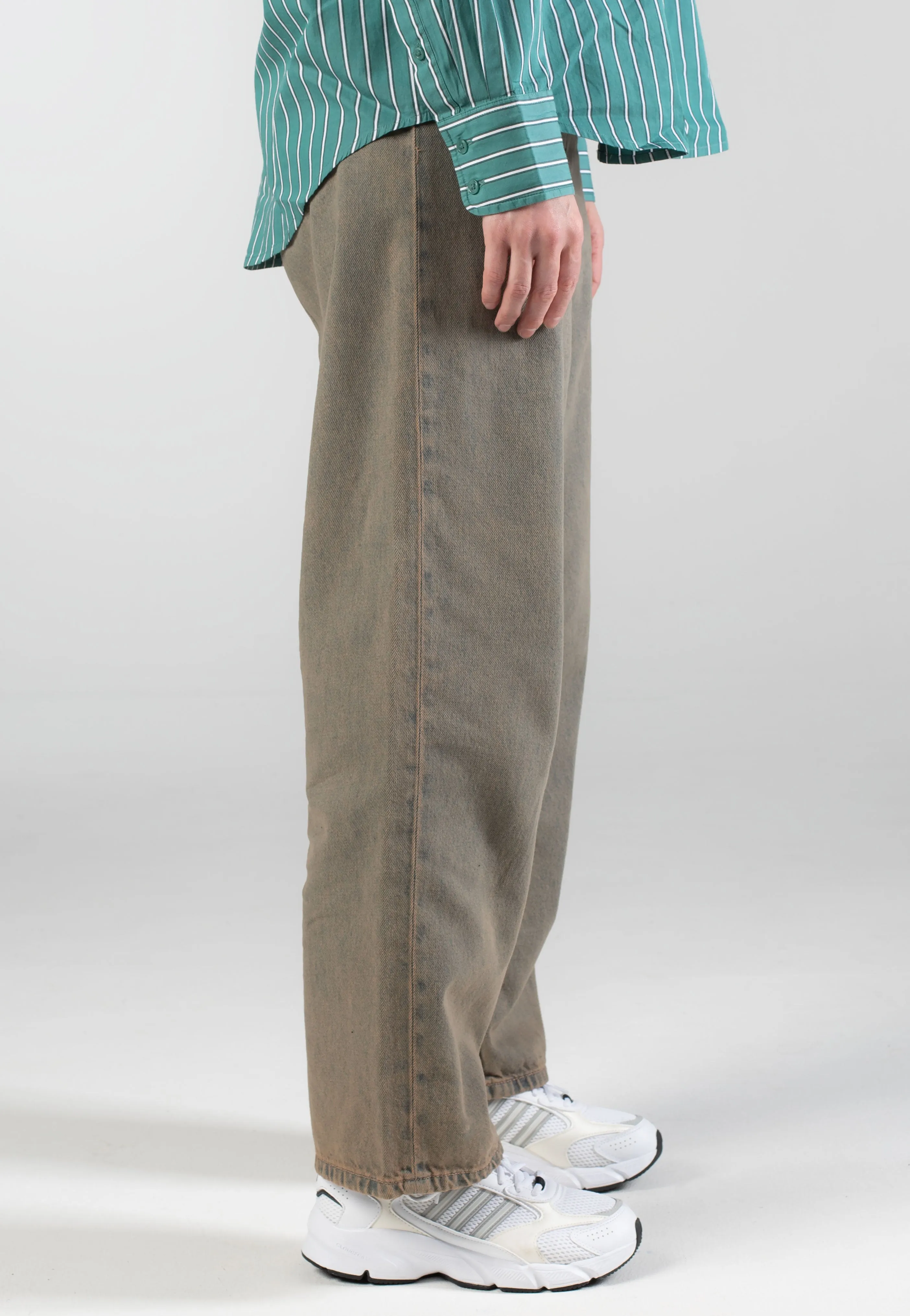 Go With Anything Carhartt WIP - W' Brandon Blue/Leather - Pants