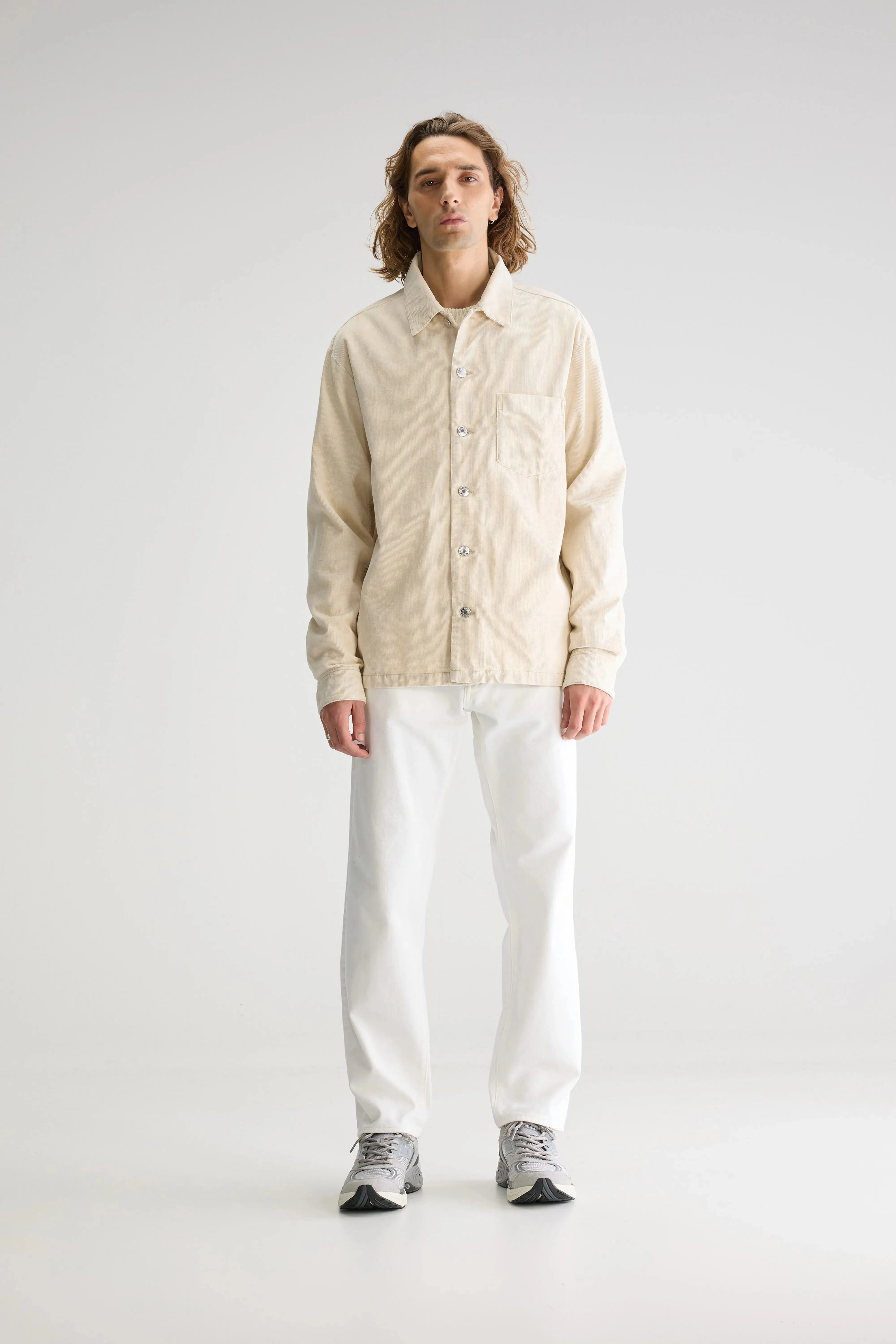 Goney corduroy overshirt (251 / M / CALCAIRE) Functional Fashion