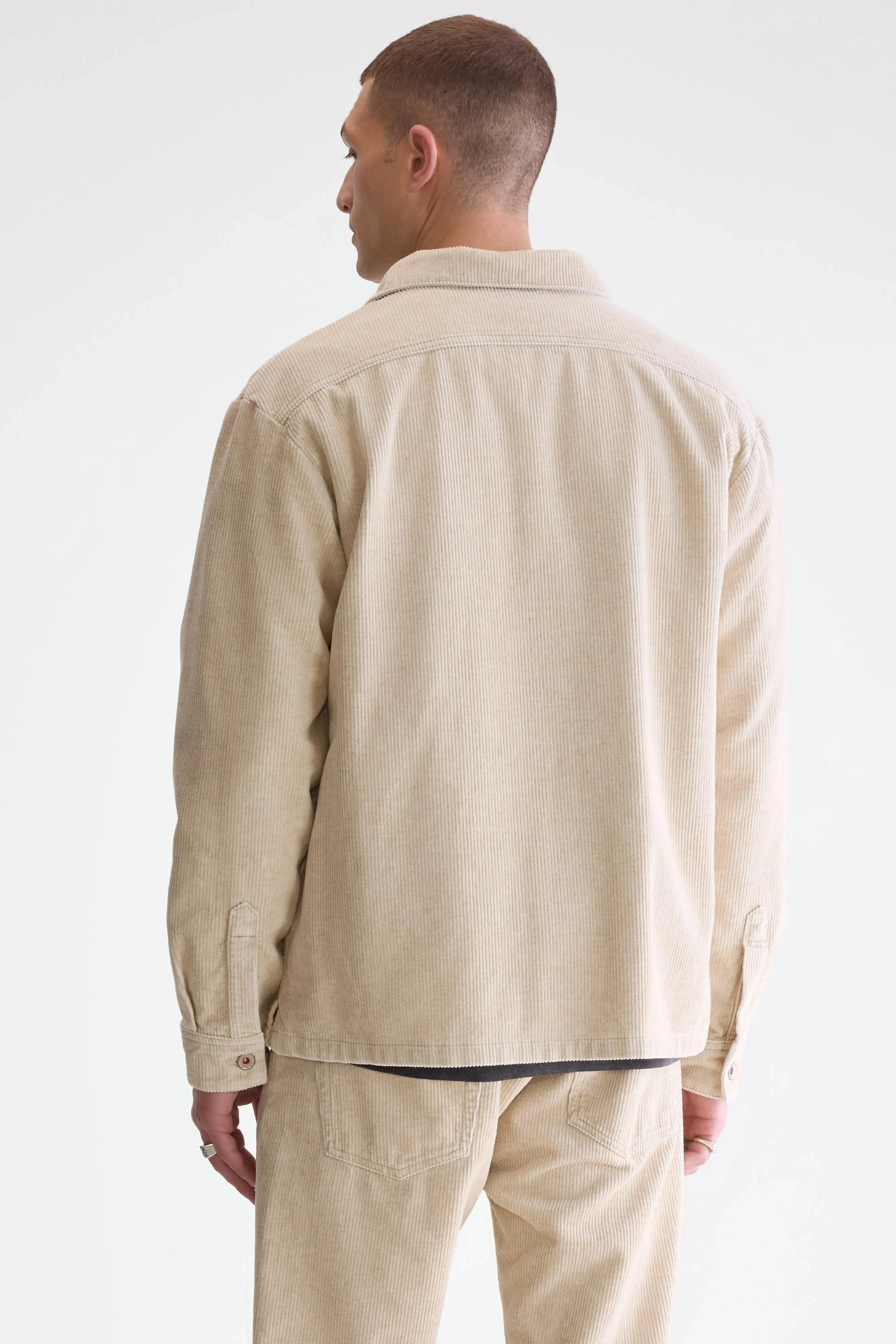 Goney corduroy overshirt (252 / M / CALCAIRE) Heat Retention